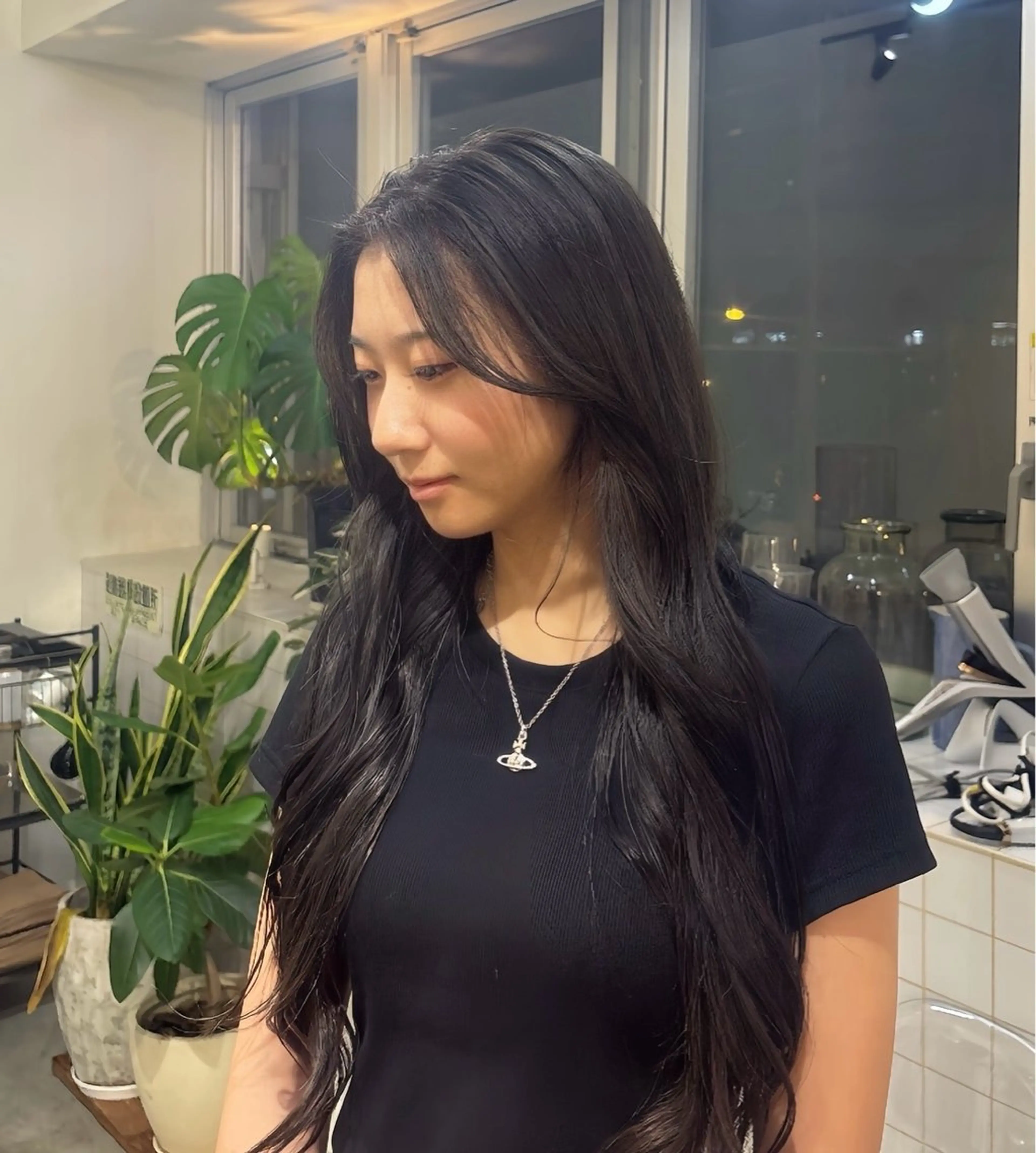 ロング ヘアカラー 暖色カラー モデル募集中MICOのヘアスタイル