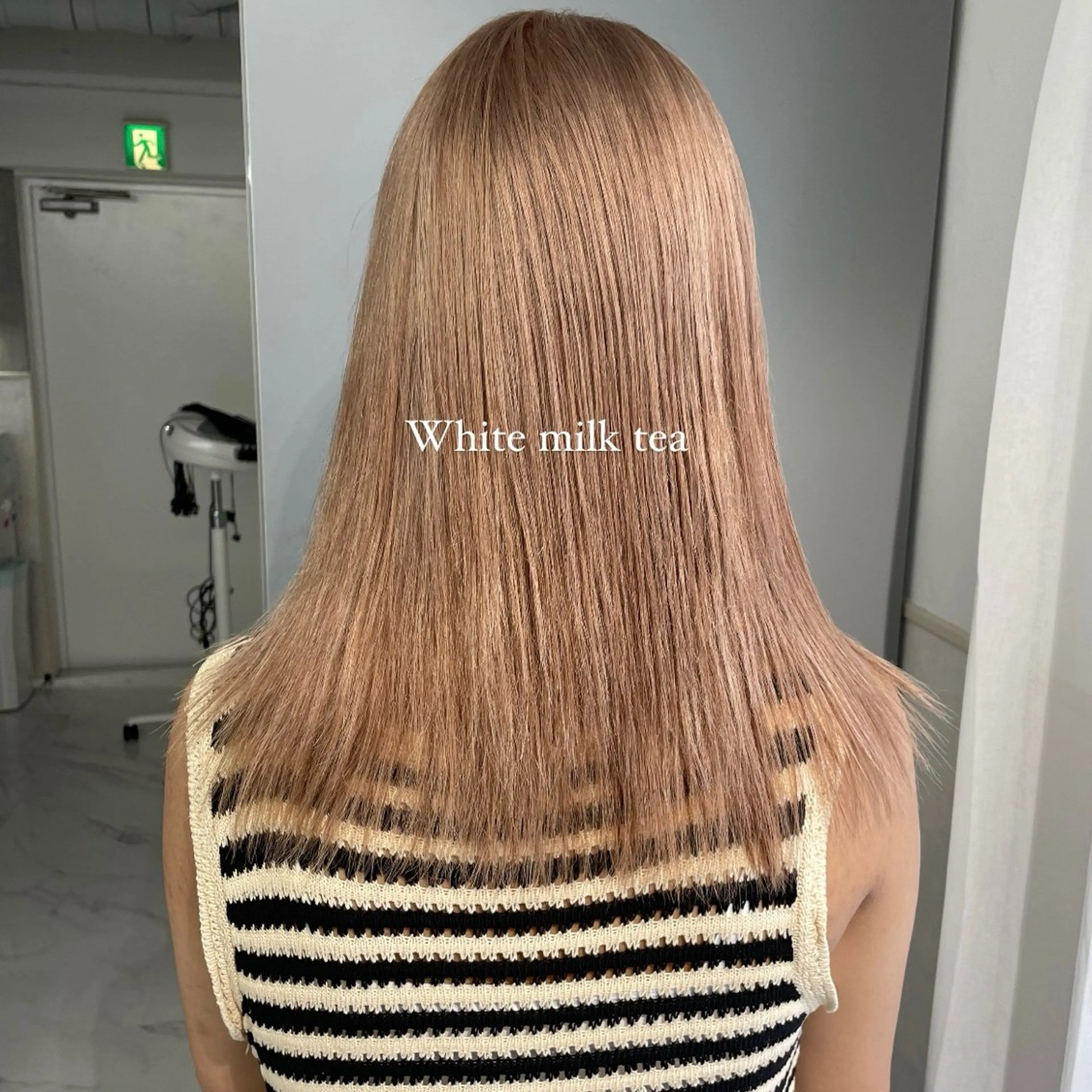 セミロング カラー ヘアカラー ハイトーン/ボブ /HBL/AYUNAのヘアスタイル