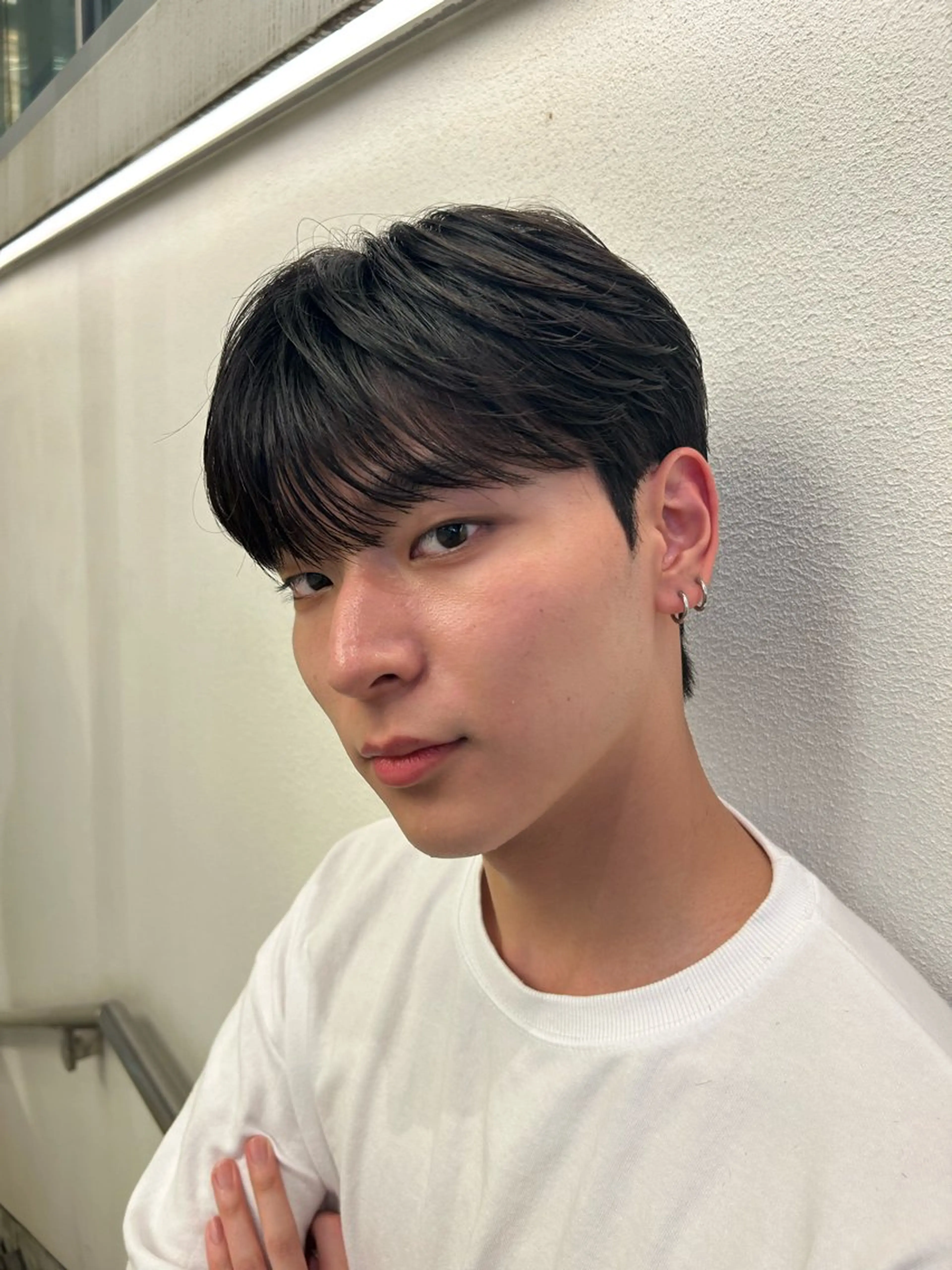ミディアム メンズ 鈴木 美璃のヘアスタイル