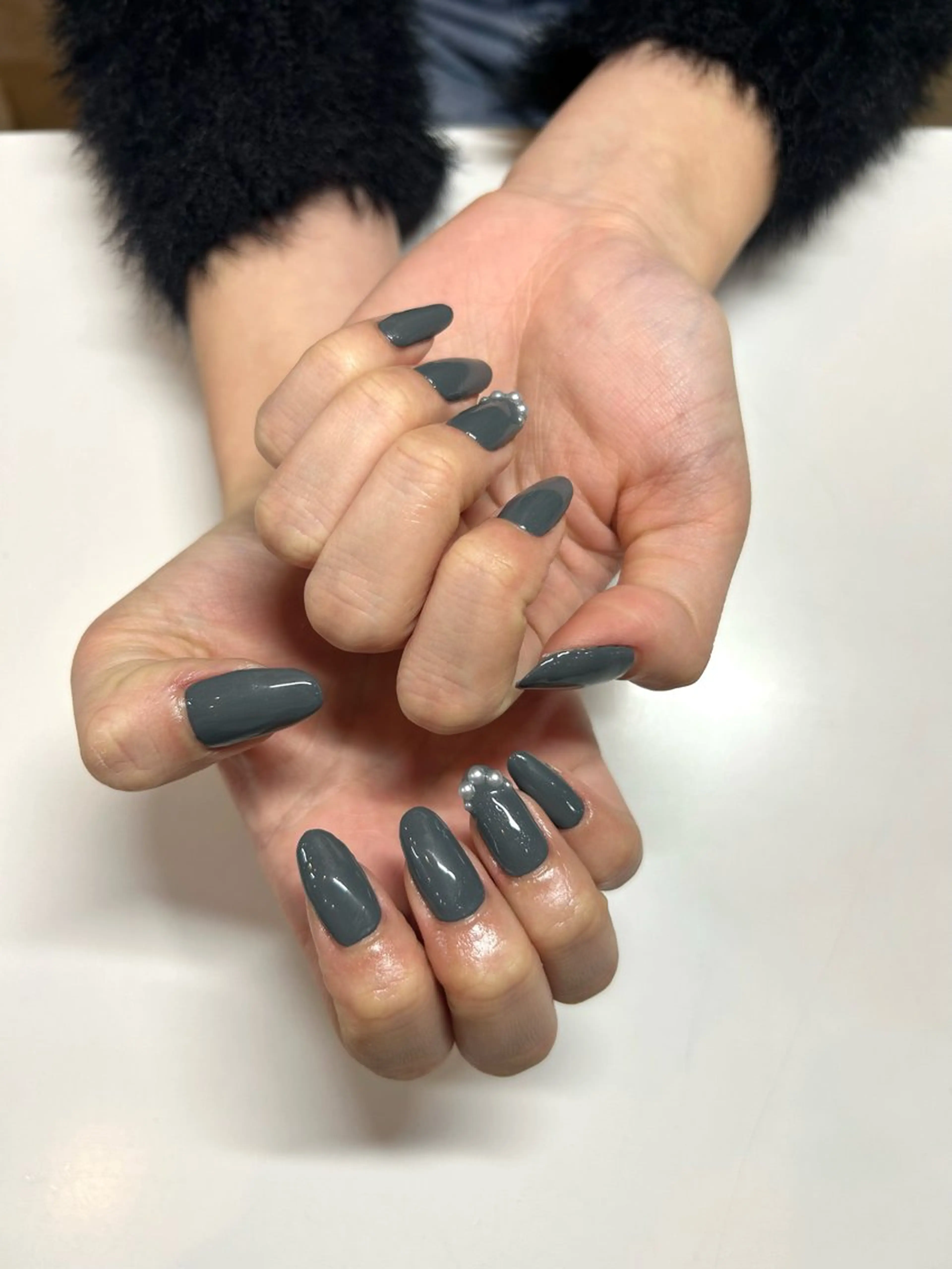 ネイル フレンチネイル ワンカラーネイル シンプルネイル maninail ayaのネイルデザイン