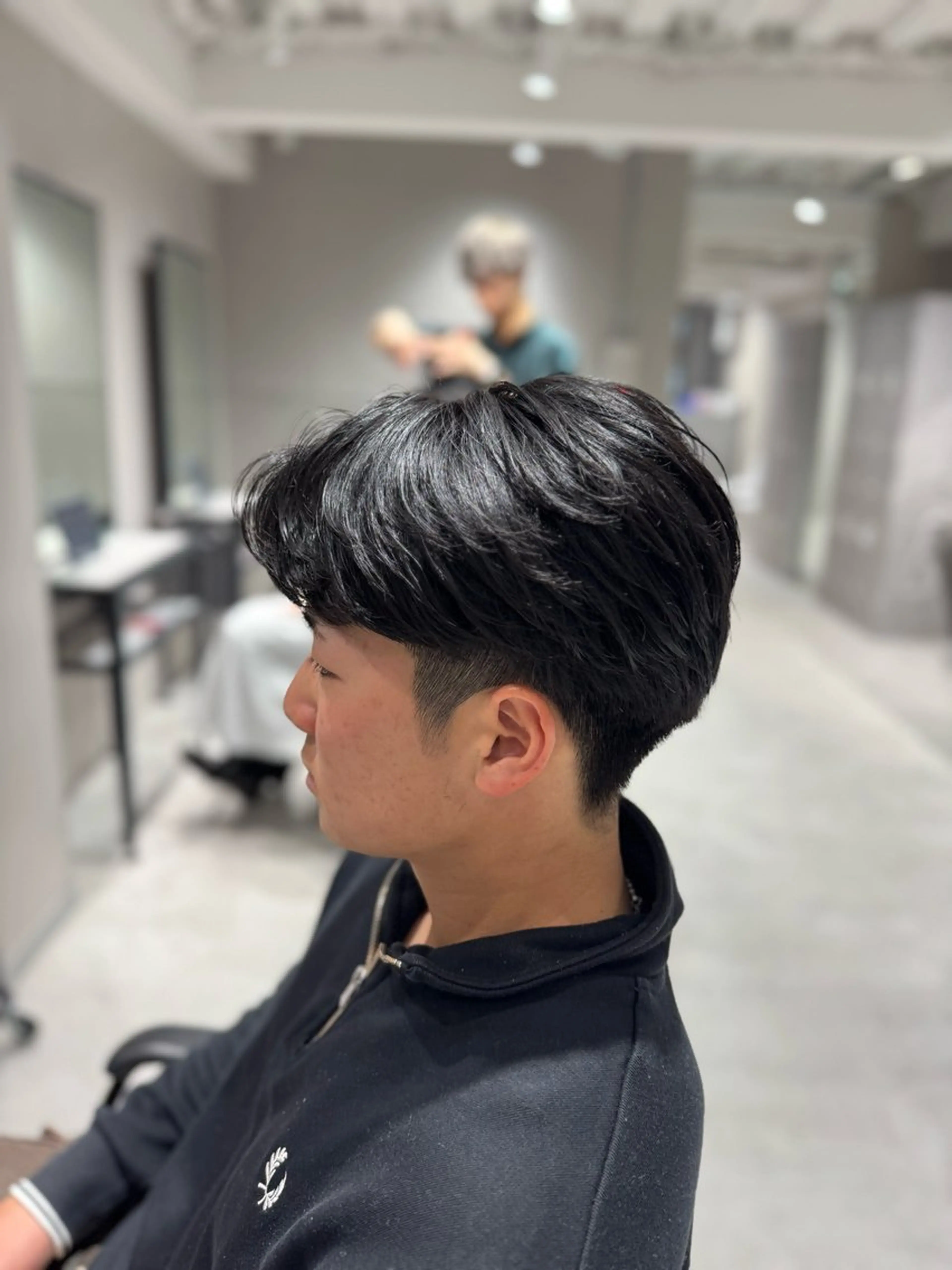 メンズ 曲がる縮毛/カルマパ ーマ/池袋/横村大全のヘアスタイル