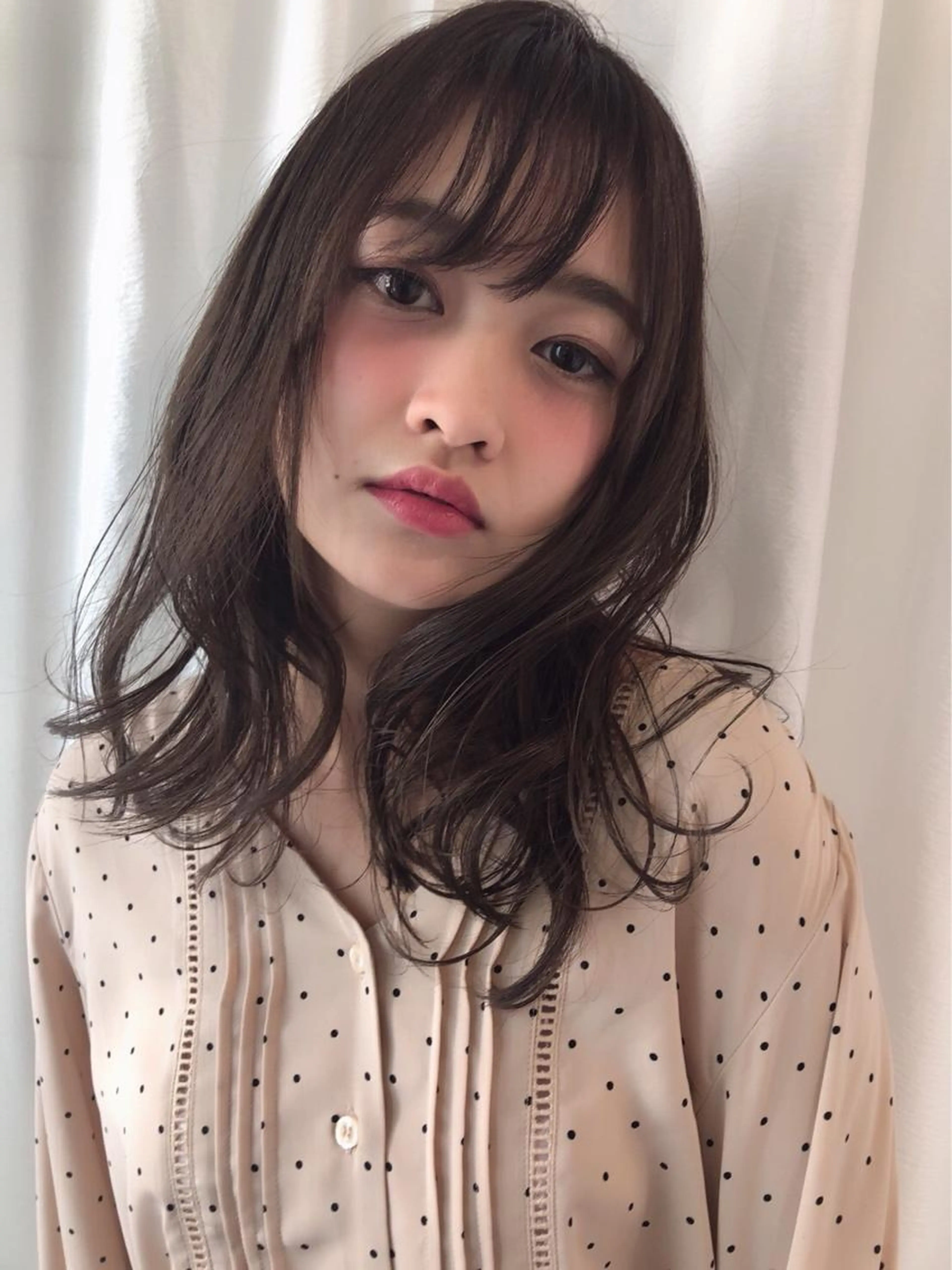リタッチカラー+ヘッドスパ（ヘッドマッサージ）の写真