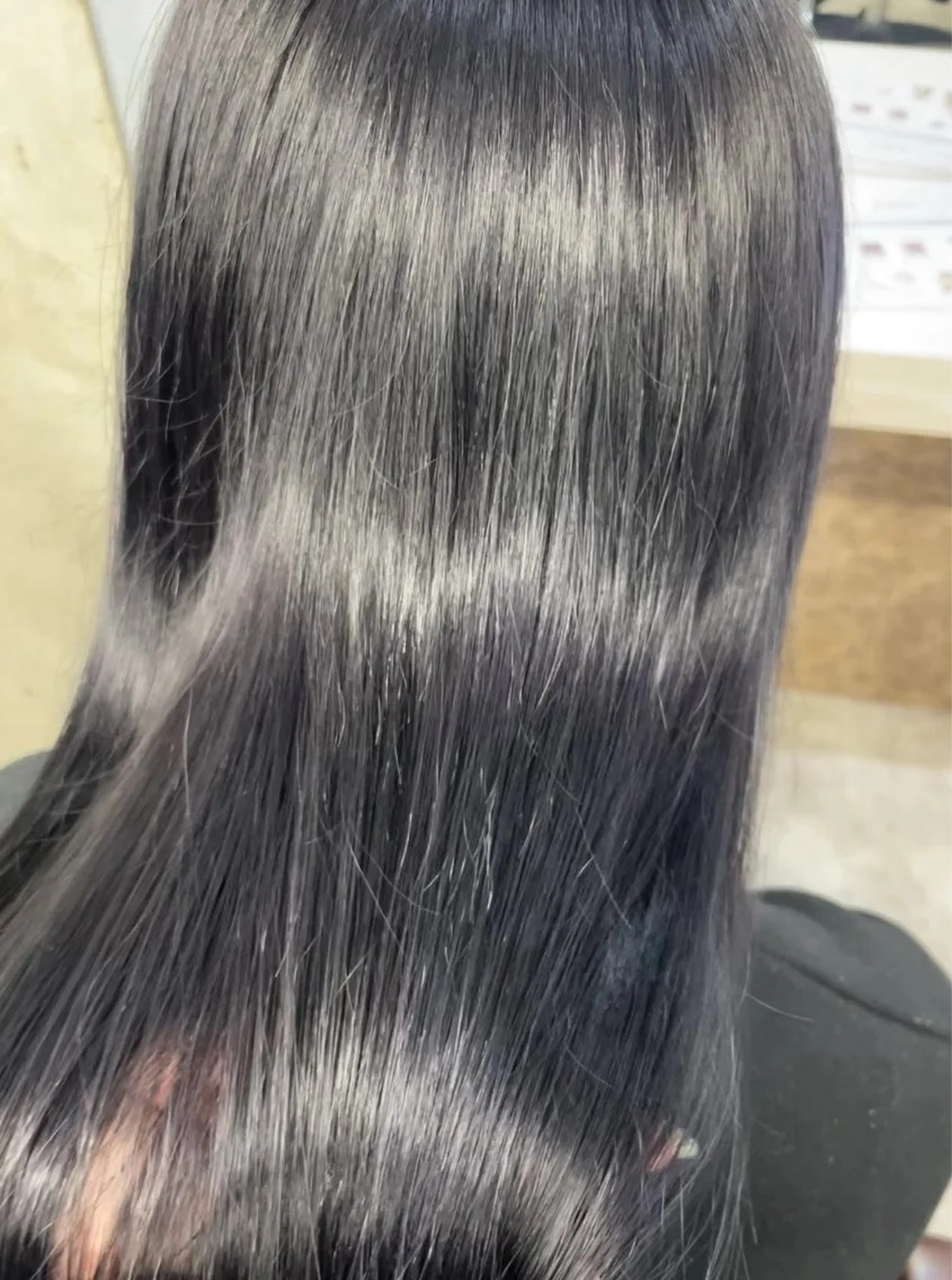 ロング カラー 透明感カラー ヘアカラー トリートメント 🖤 tsubura🖤のヘアスタイル
