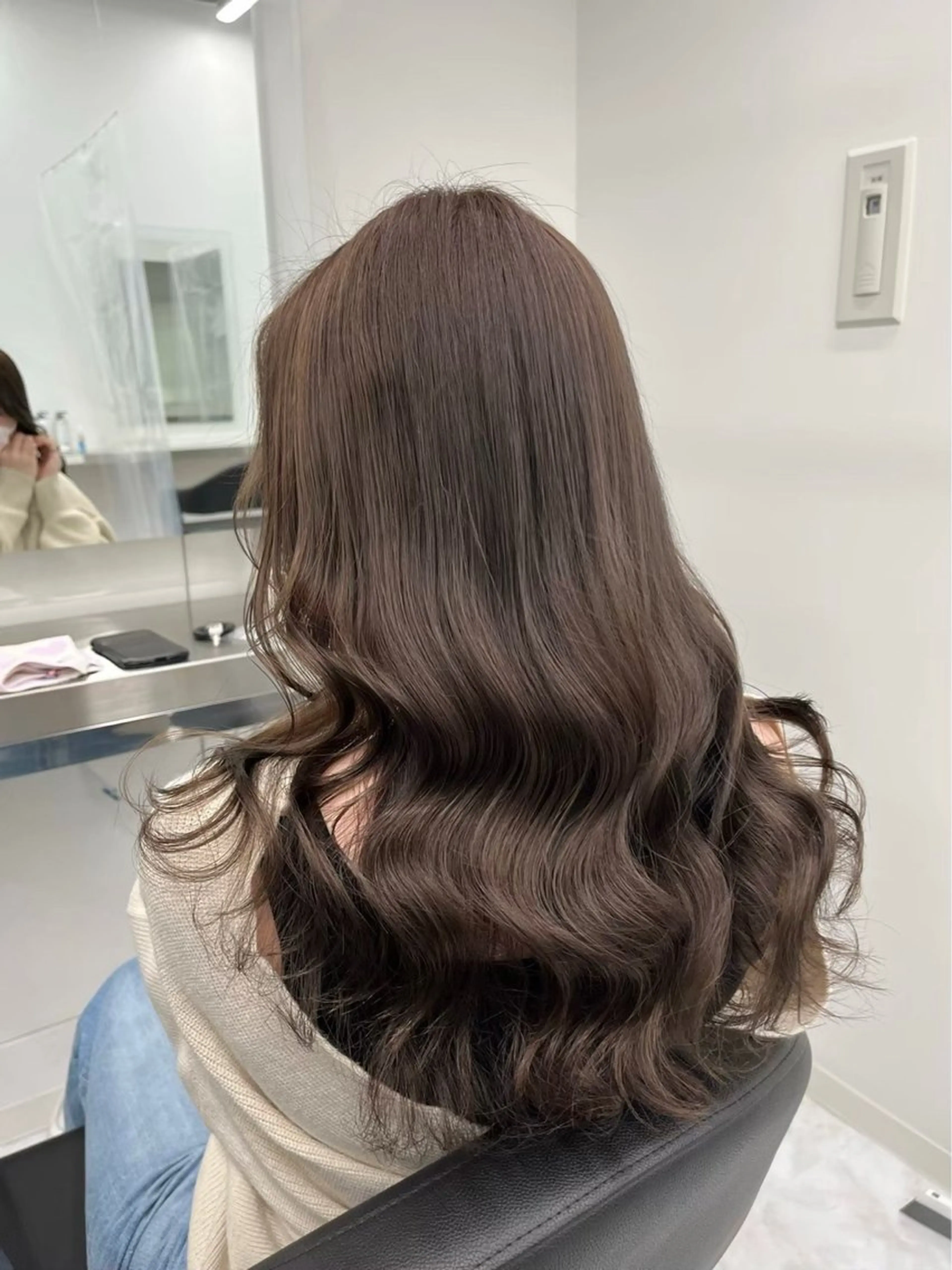 ロング カラー ヘアカラー 🧸韓国風艶髪/ 透明感抜群カラー🧸のヘアスタイル