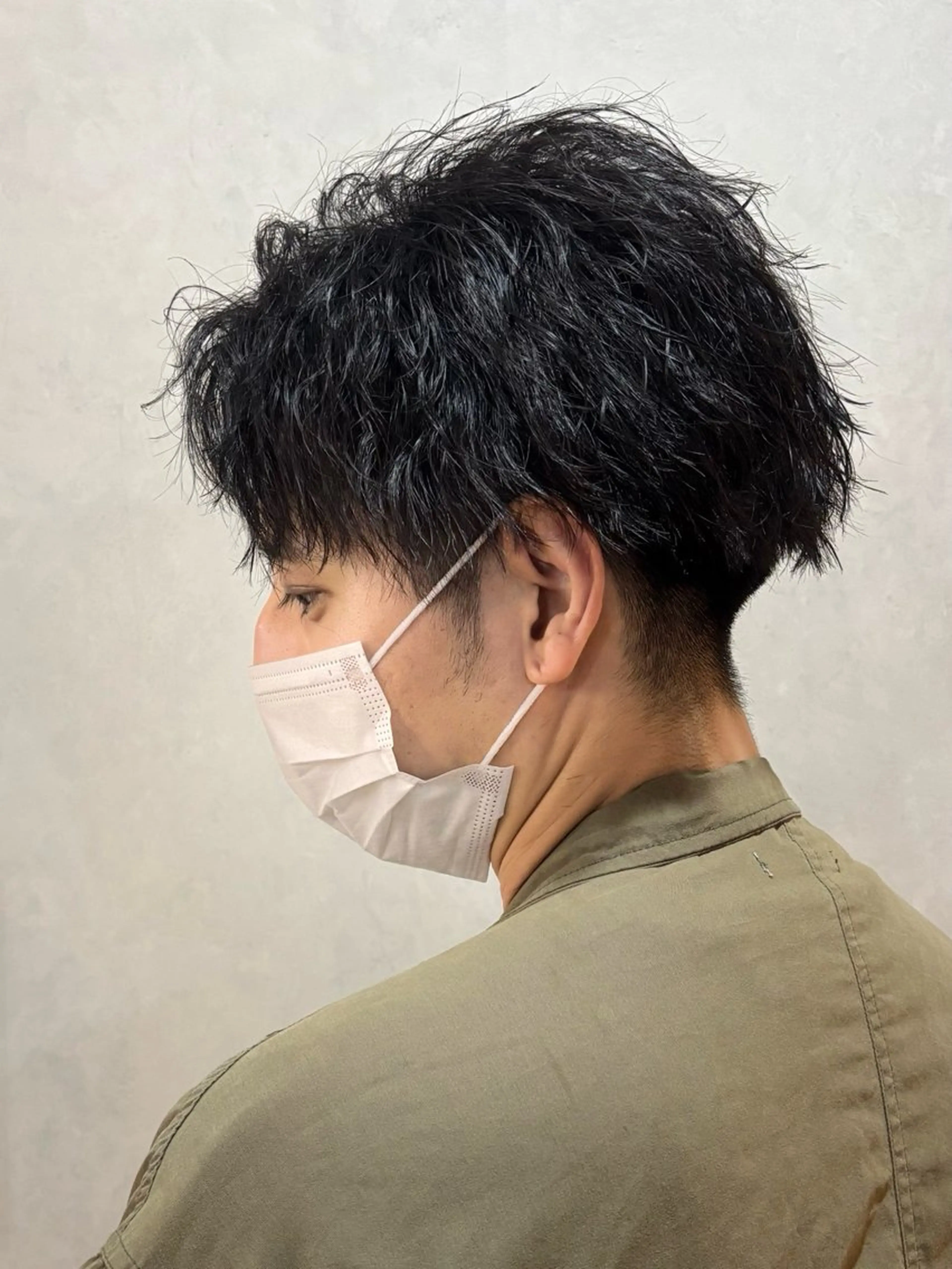 ショート カット パーマ mellow men 's MIZUKIのヘアスタイル