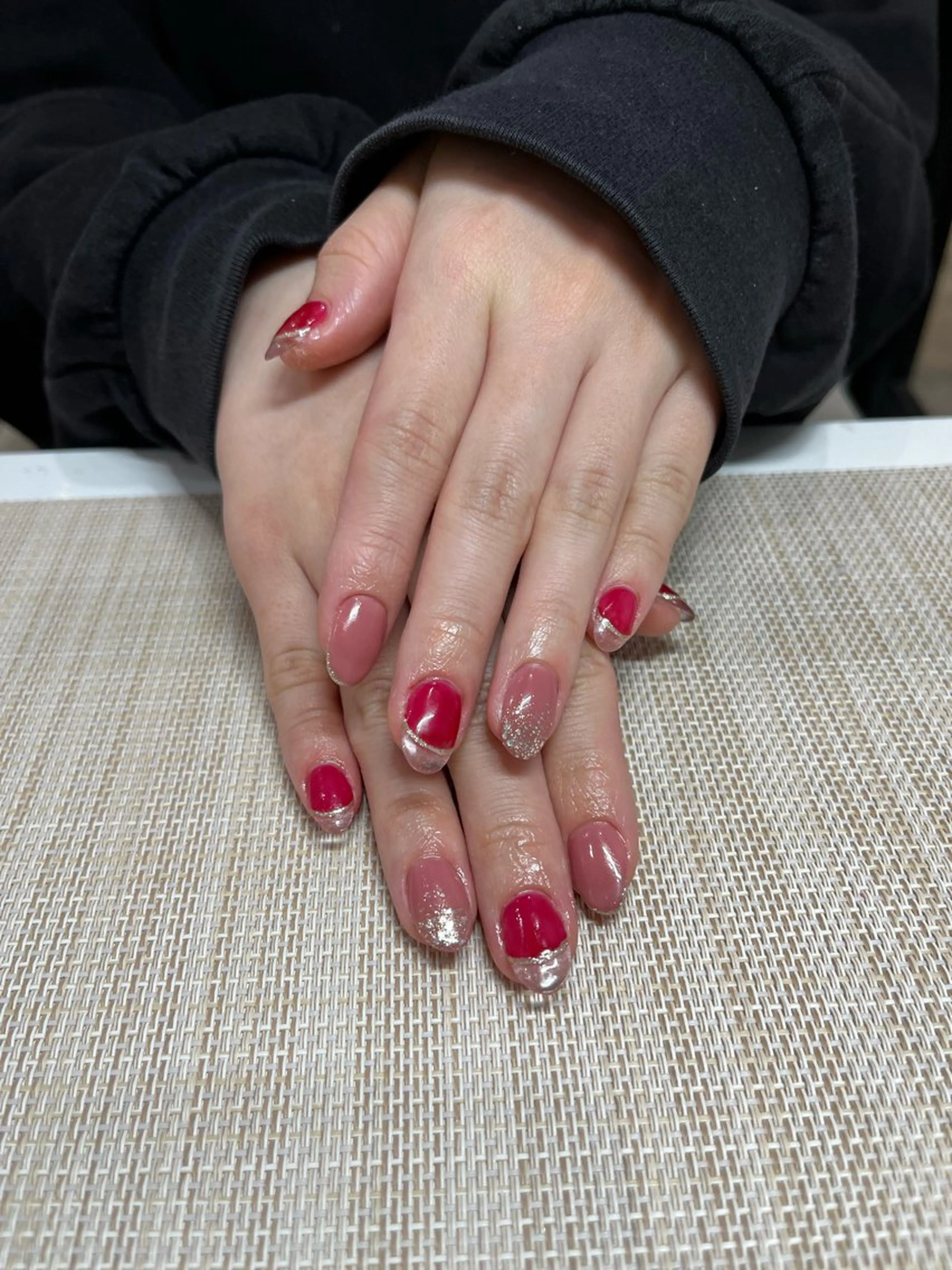 ネイル アートネイル クリアネイル 長さ出し フレンチネイル ワンカラーネイル ハンドネイル N's Nailのネイルデザイン