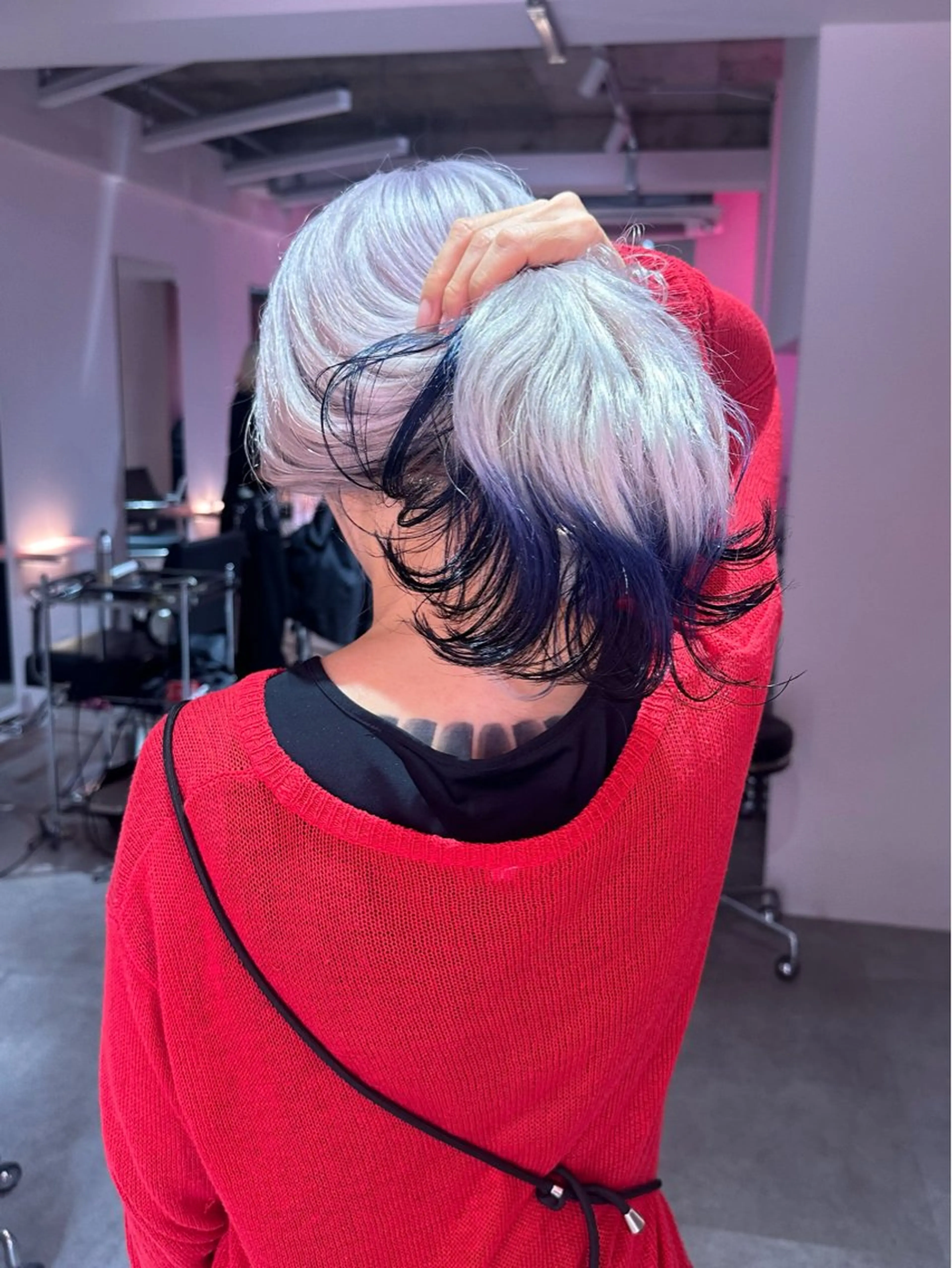 ミディアム カラー mahiro 名古屋/栄/ブリーチのヘアスタイル