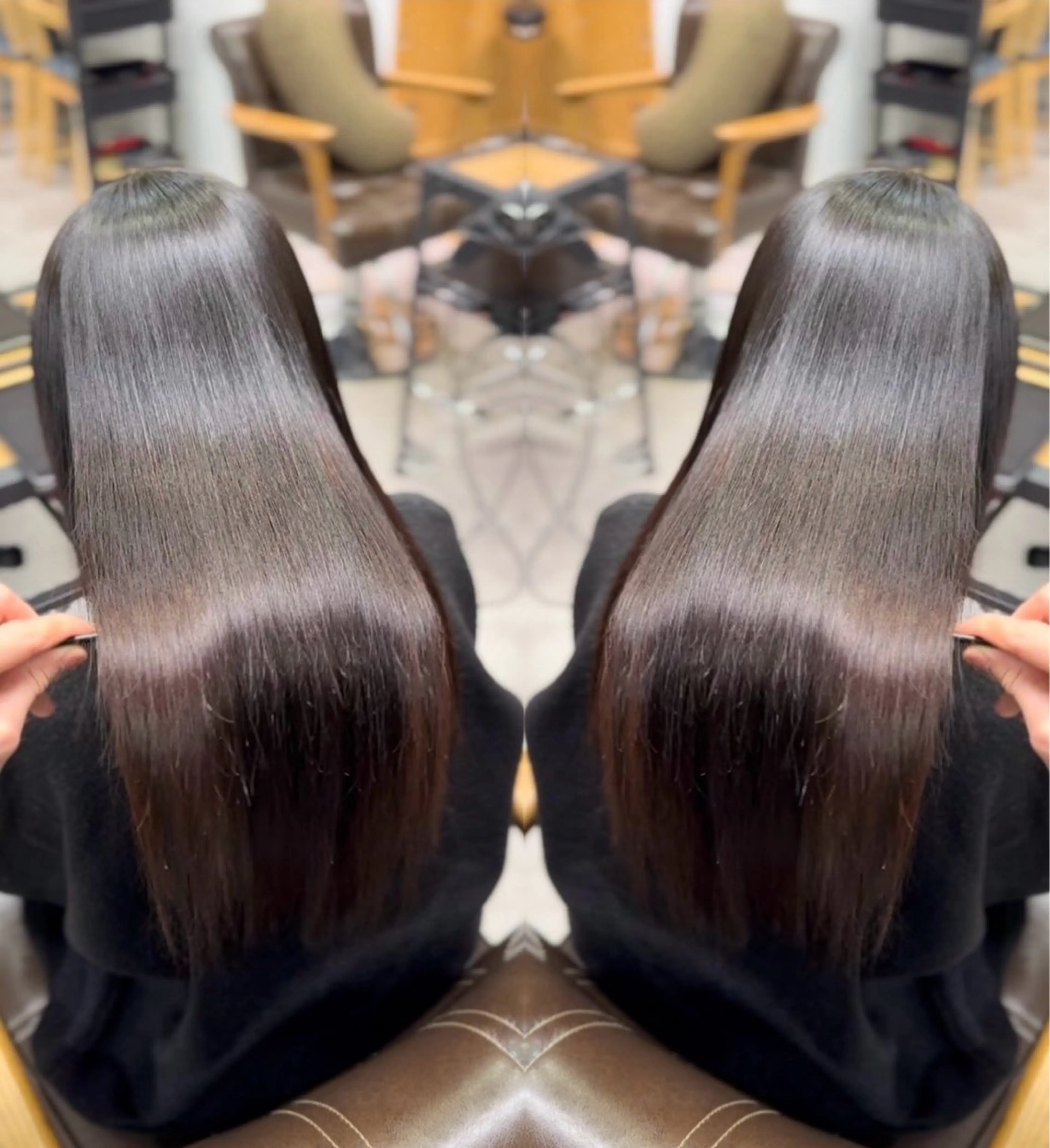 ロング 縮毛矯正 トリートメント RAF TOKYO 2nd所属・美髪矯正/髪質改善/ ヒロムのヘアスタイル