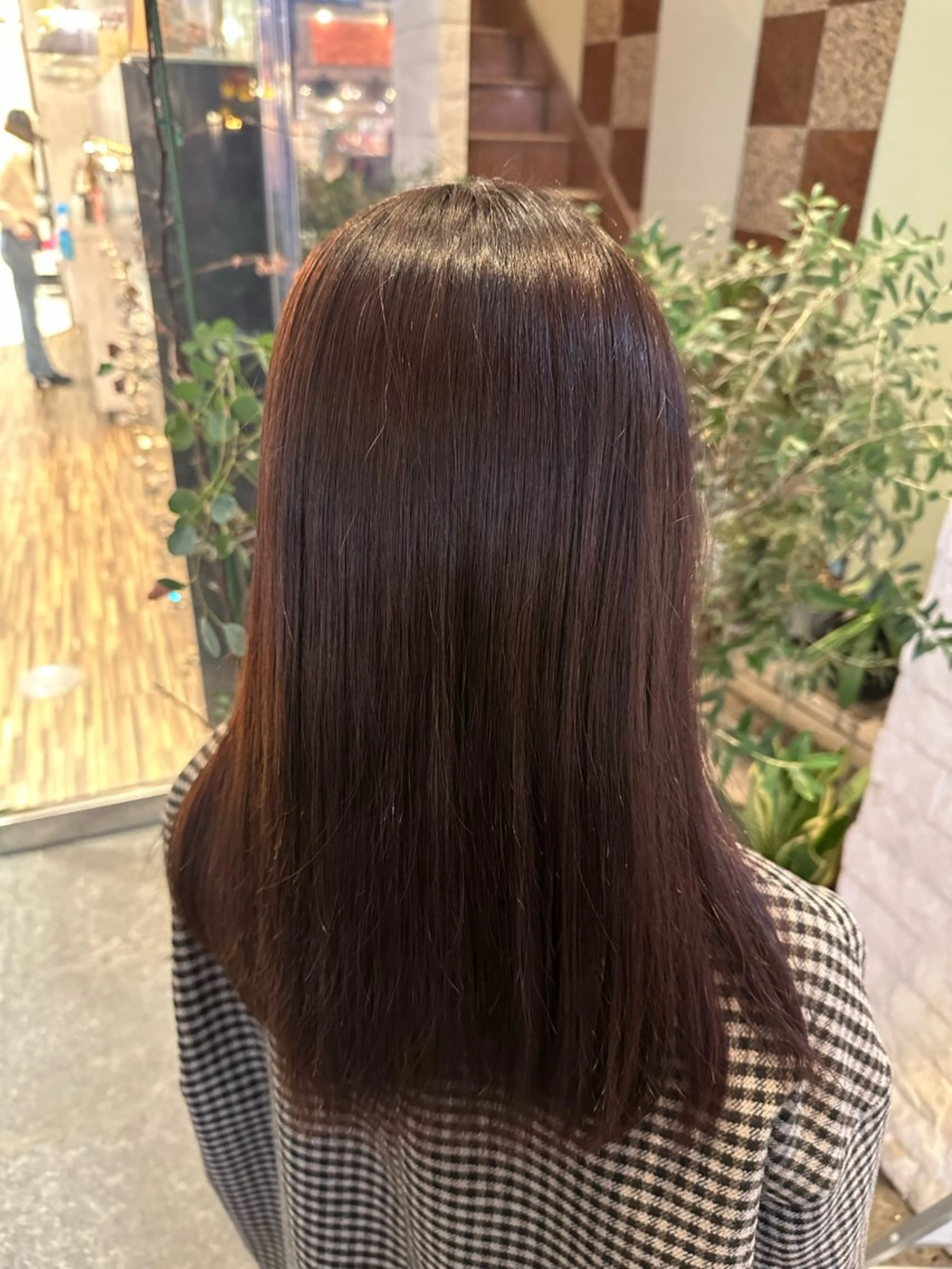 カラー 菊田 理瑚のヘアスタイル