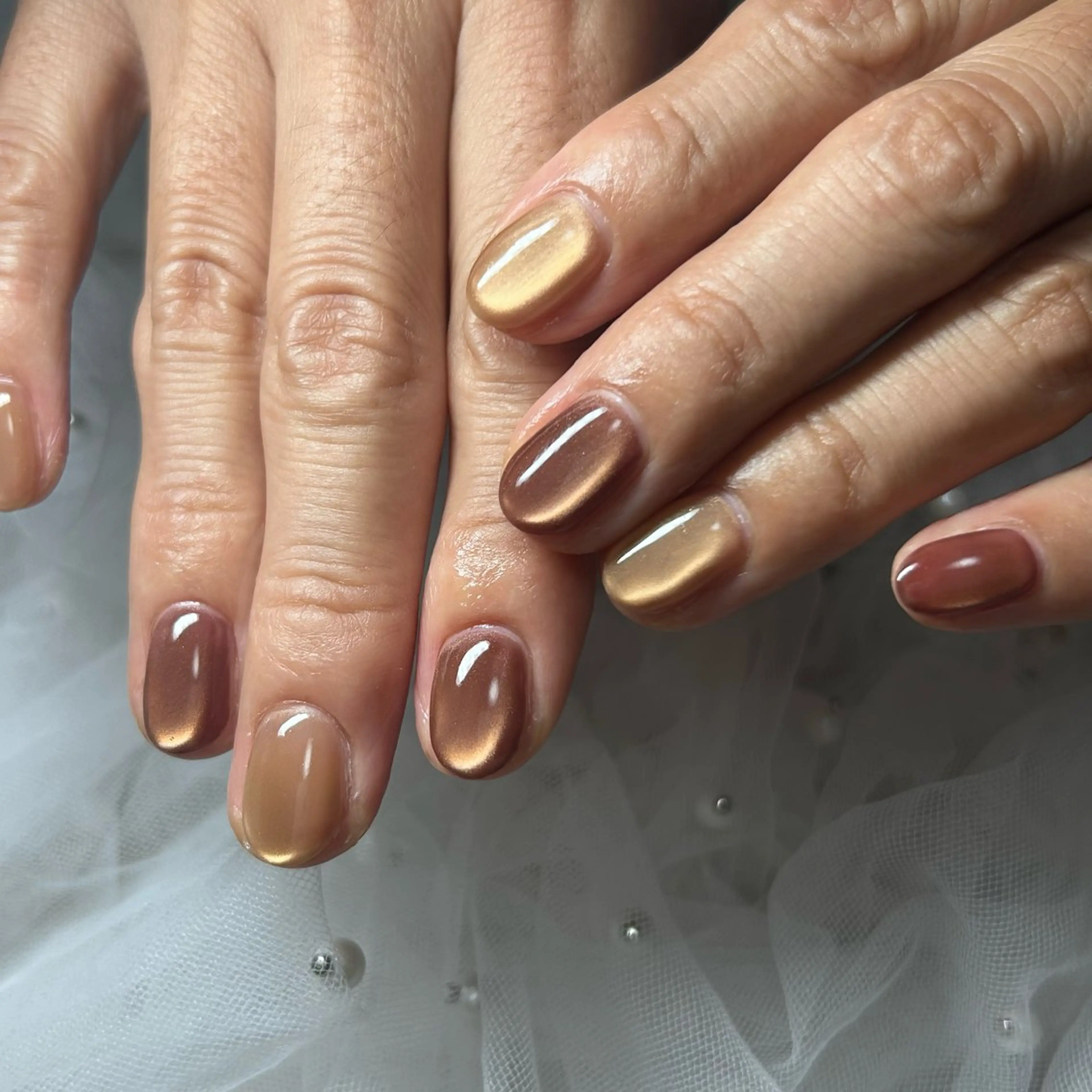 ネイル ハンドネイル Rosy Nailのネイルデザイン