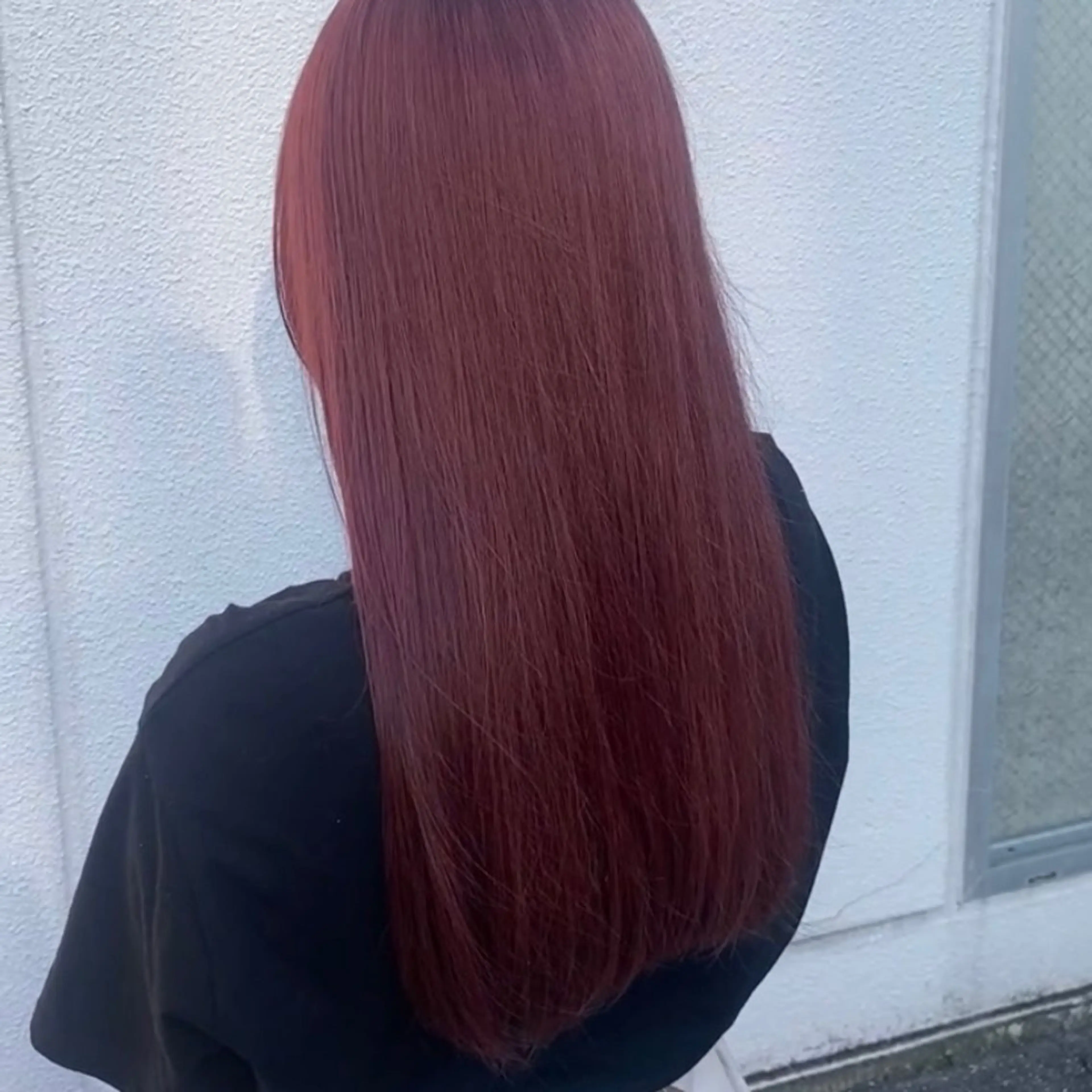 ロング カラー ブリーチ ピンクカラー ヘアカラー トリートメント ハイトーンカラー 特化型美容師TAKEのヘアスタイル