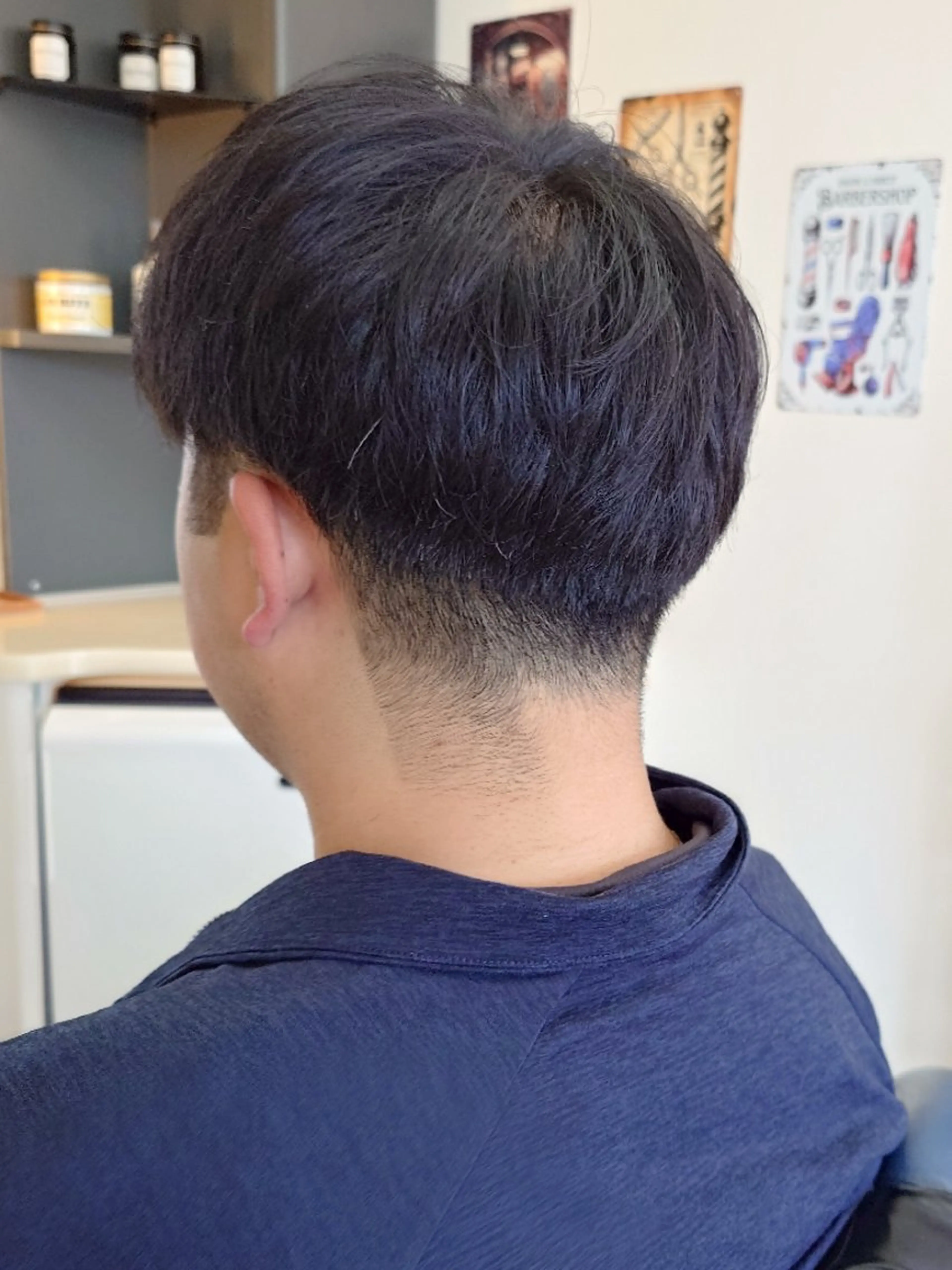 ミディアム カット ヘアーサロンカズミ所属・たけと/フェード モデル募集中のヘアスタイル