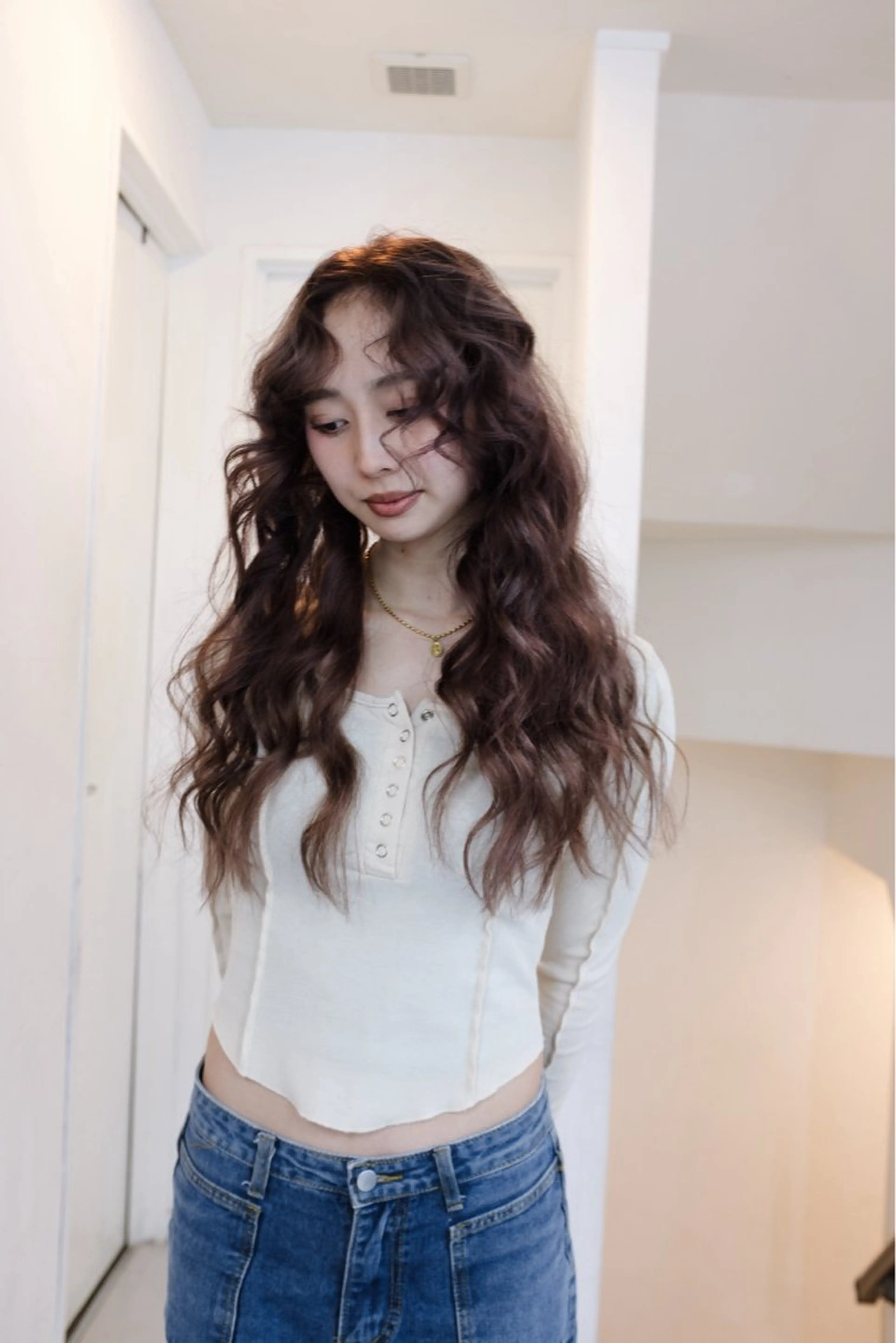 ロング カラー ヘアアレンジ 🦠カラーリスト/ 魚瀬あおい🦠のヘアスタイル