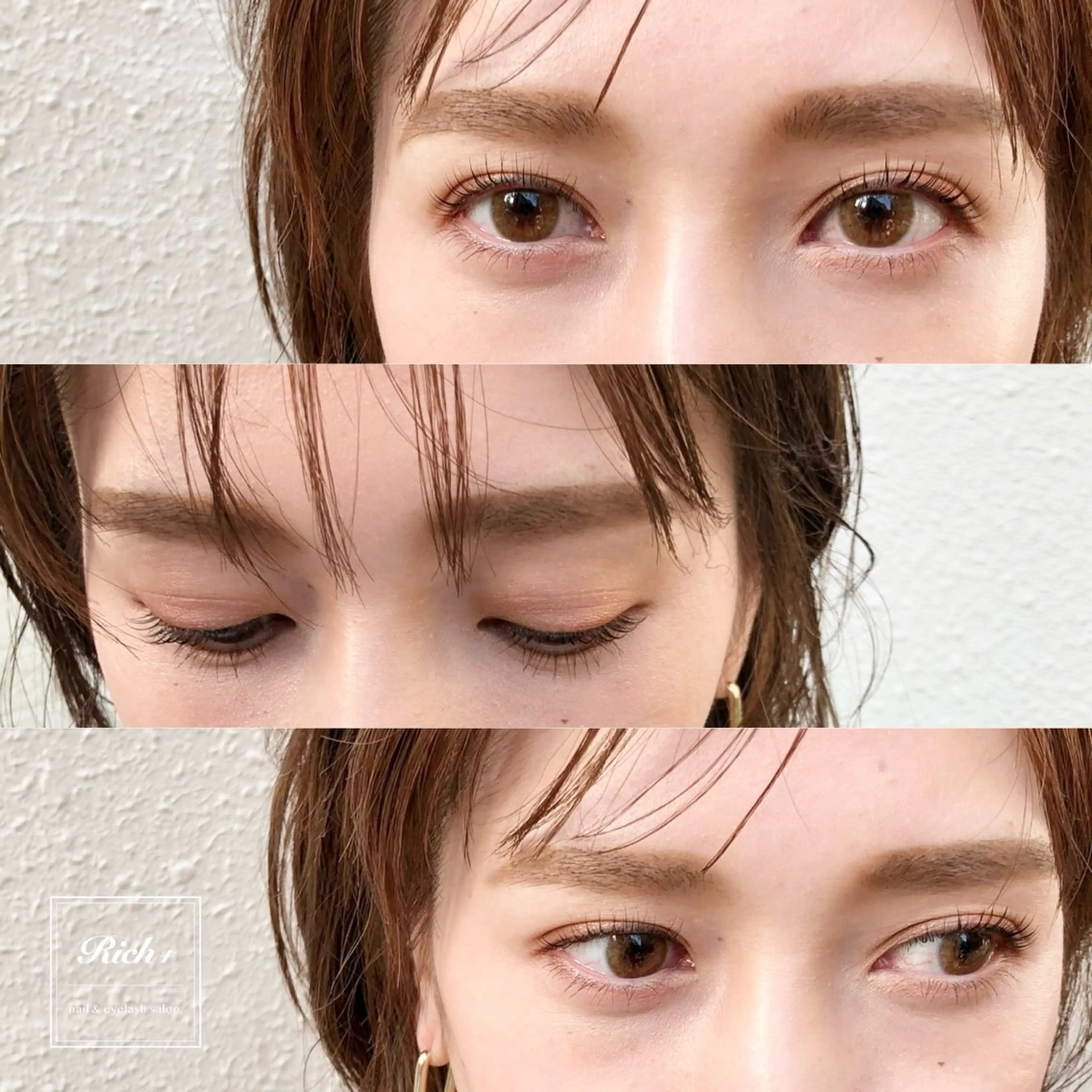 マツエク・マツパ マツパ Rich＋eyelash eyebrow所属・Rich+ eyelashのマツエク・マツパデザイン
