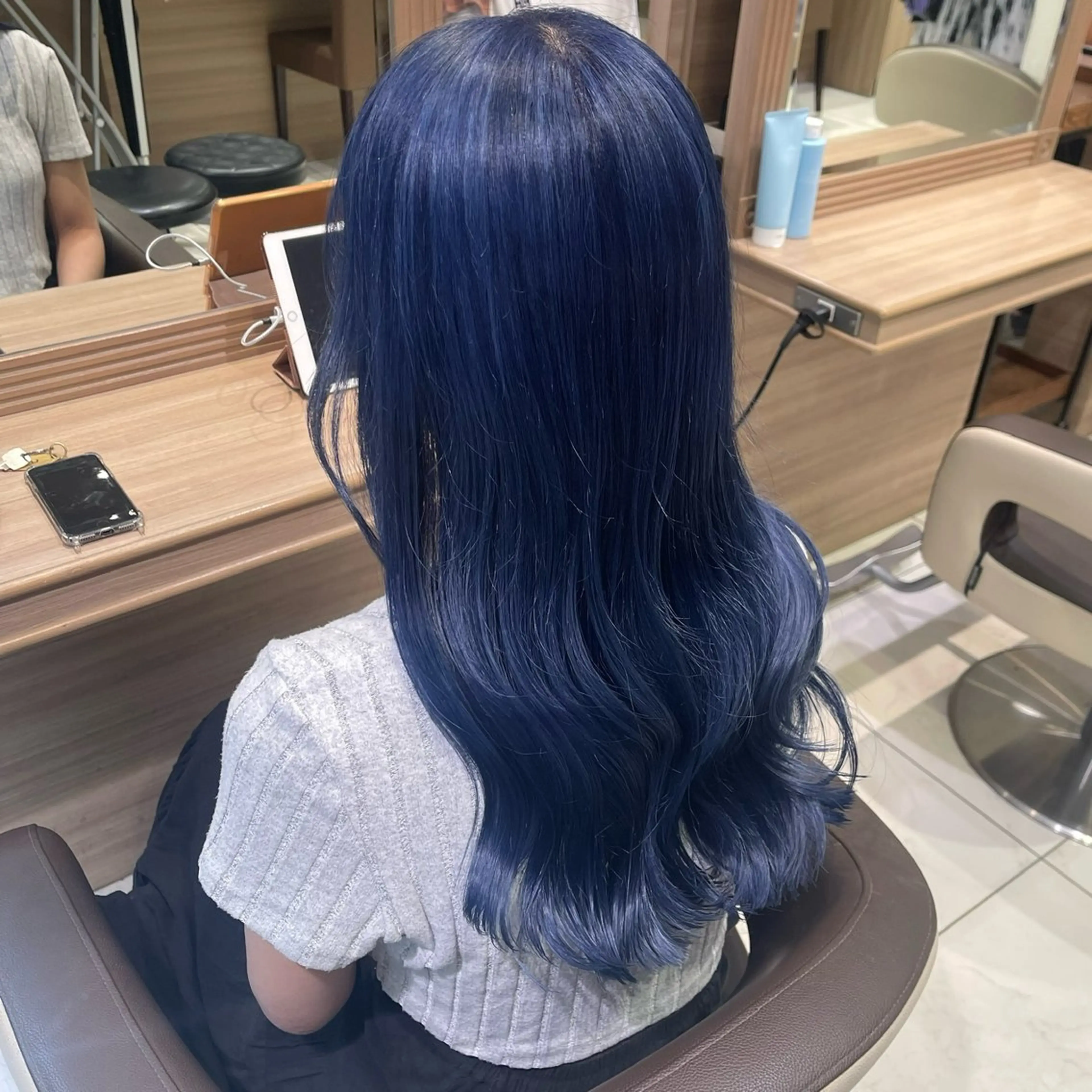 ロング カラー ヘアカラー トリートメント Color🩵 みゆう/インナーのヘアスタイル