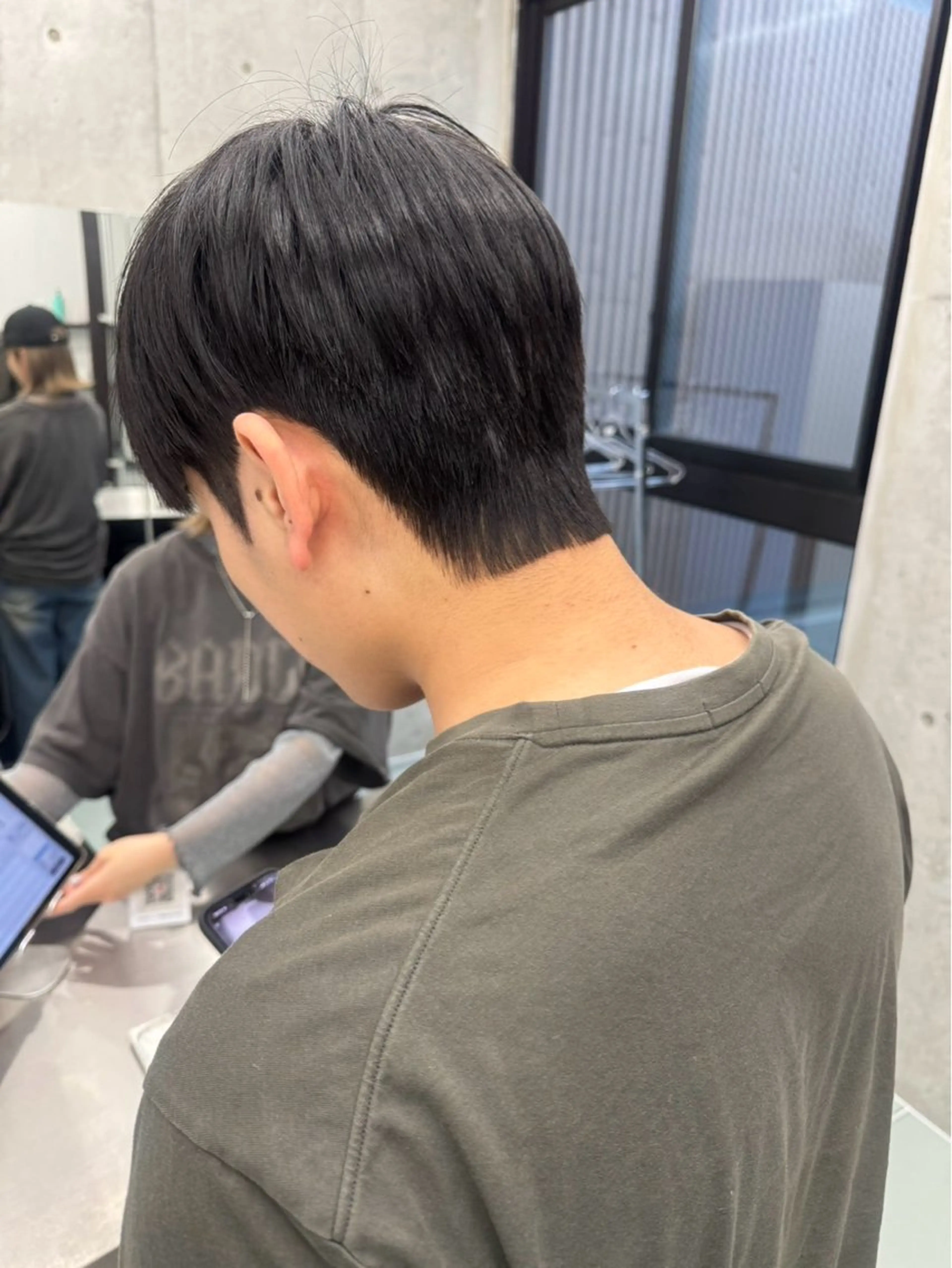 ♡予約リクエストのみ♡(注意事項を必ずご確認ください)ダウンパーマモデルの写真