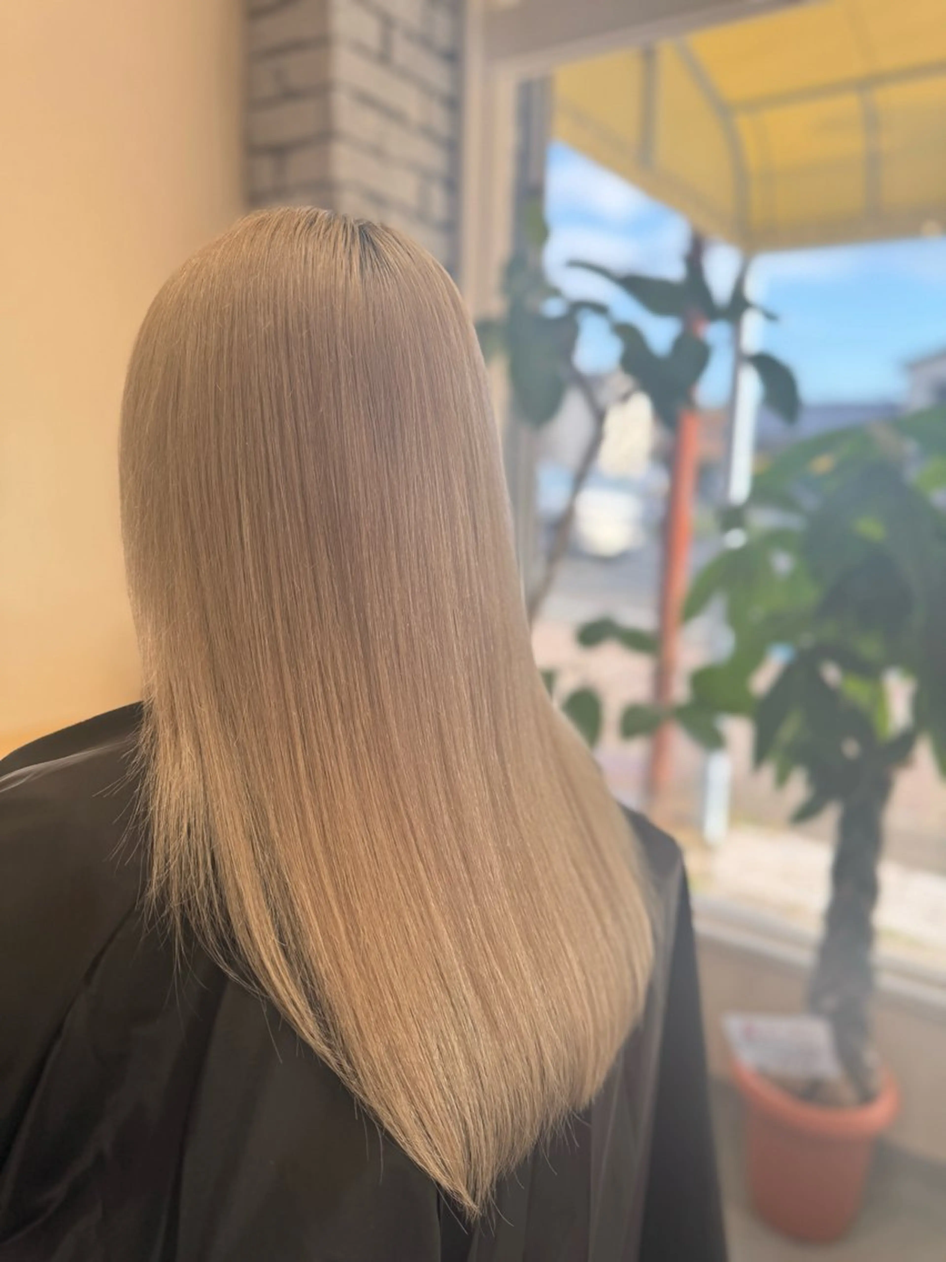 ロング ショートボブ ボブ 髪質改善 韓国風ヘア レイヤーカット ヘアカラー suii..hair designのヘアスタイル
