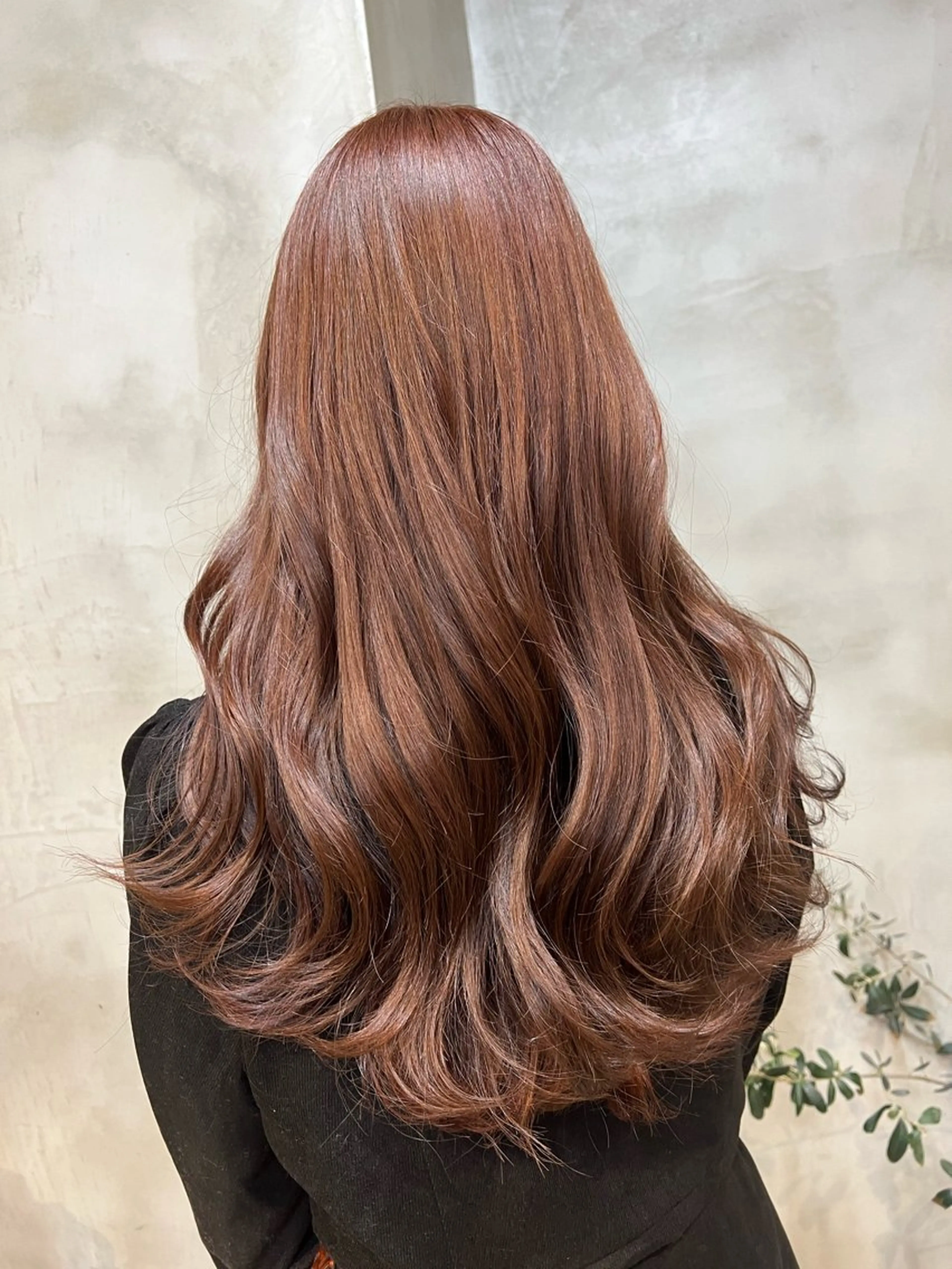 ロング ヘアカラー トリートメント elima調布所属・澤崎 ゆらのヘアスタイル