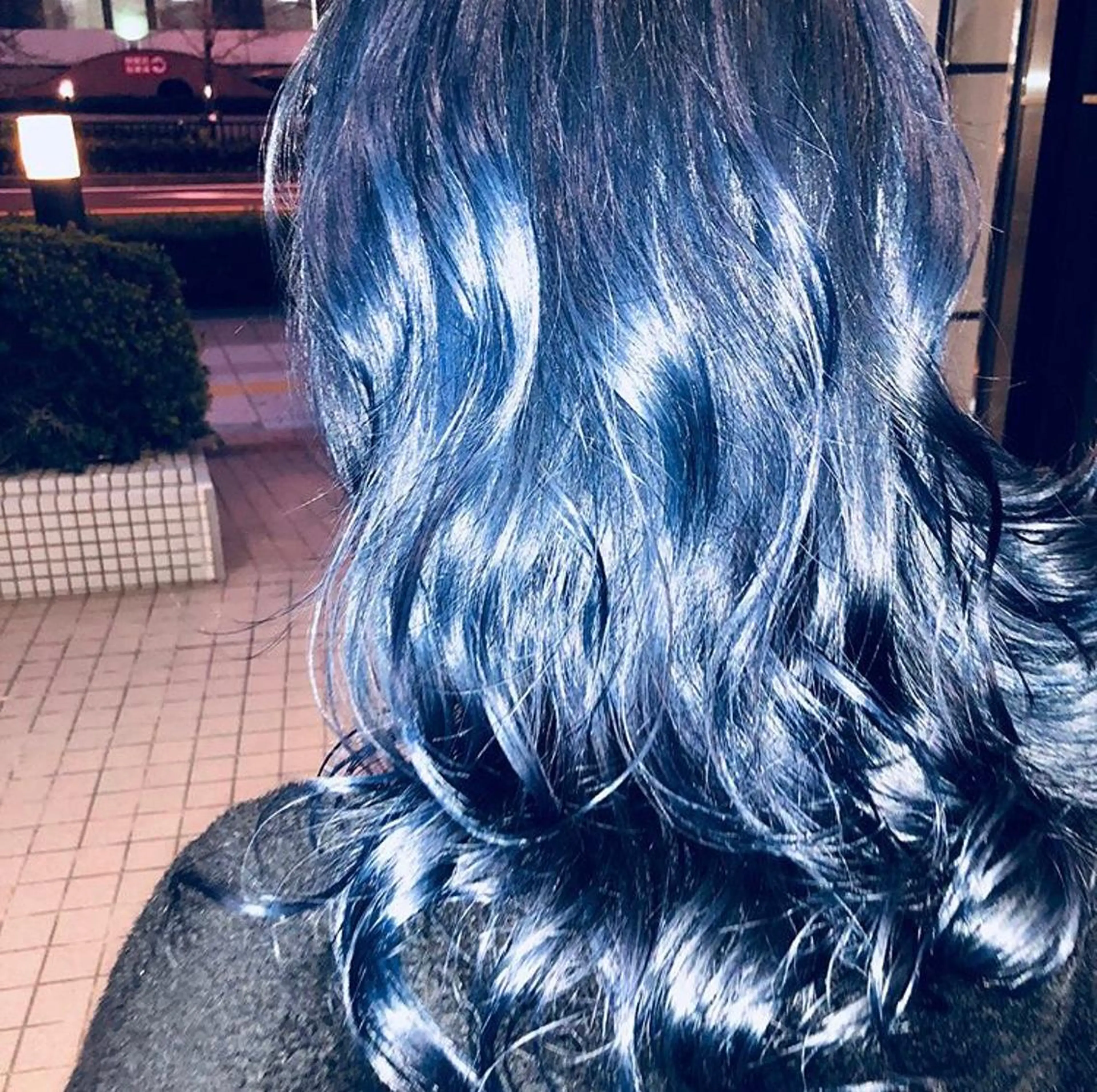 セミロング カラー アディクシーカラー 透明感韓国ヘア♡ みつきのヘアスタイル