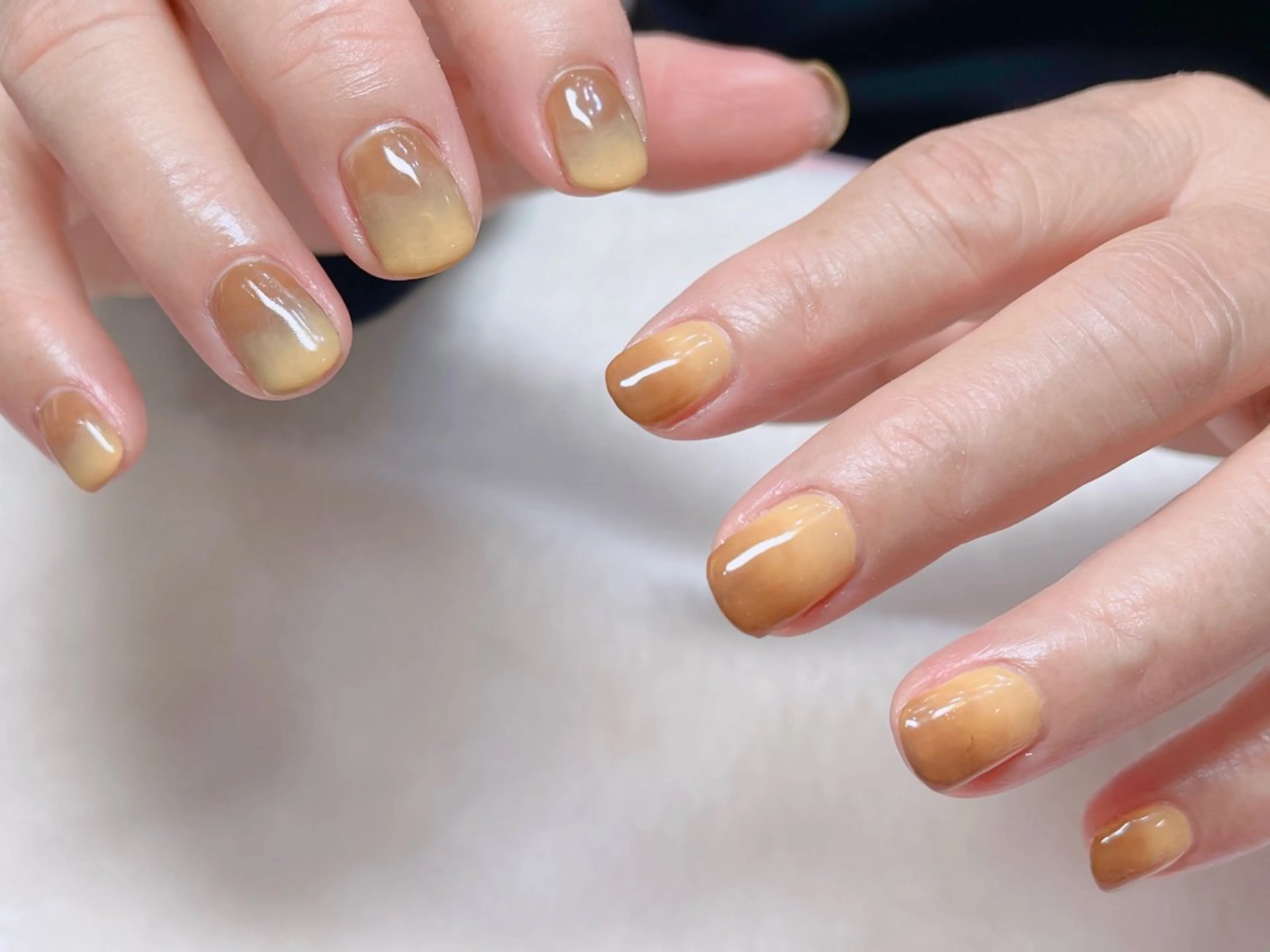 ネイル グラデーション 持ち込み ニュアンスネイル シンプルネイル sincerely Nail&eyeのマツエク・マツパデザイン