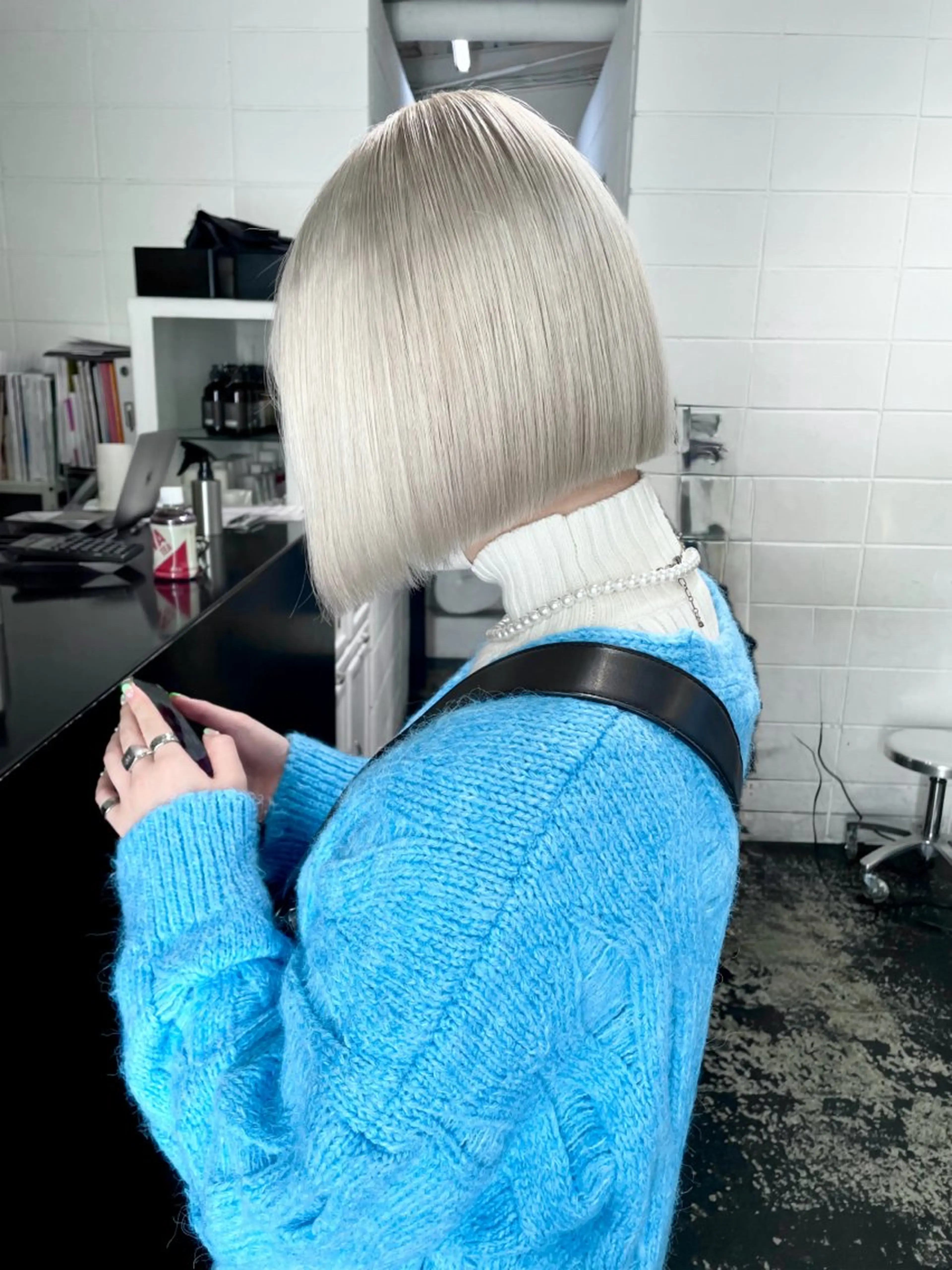 ショート カラー ヘアカラー トリートメント ヘッドスパ GARTE 代官山所属・NENE/GARTE 代官山/渋谷のヘアスタイル