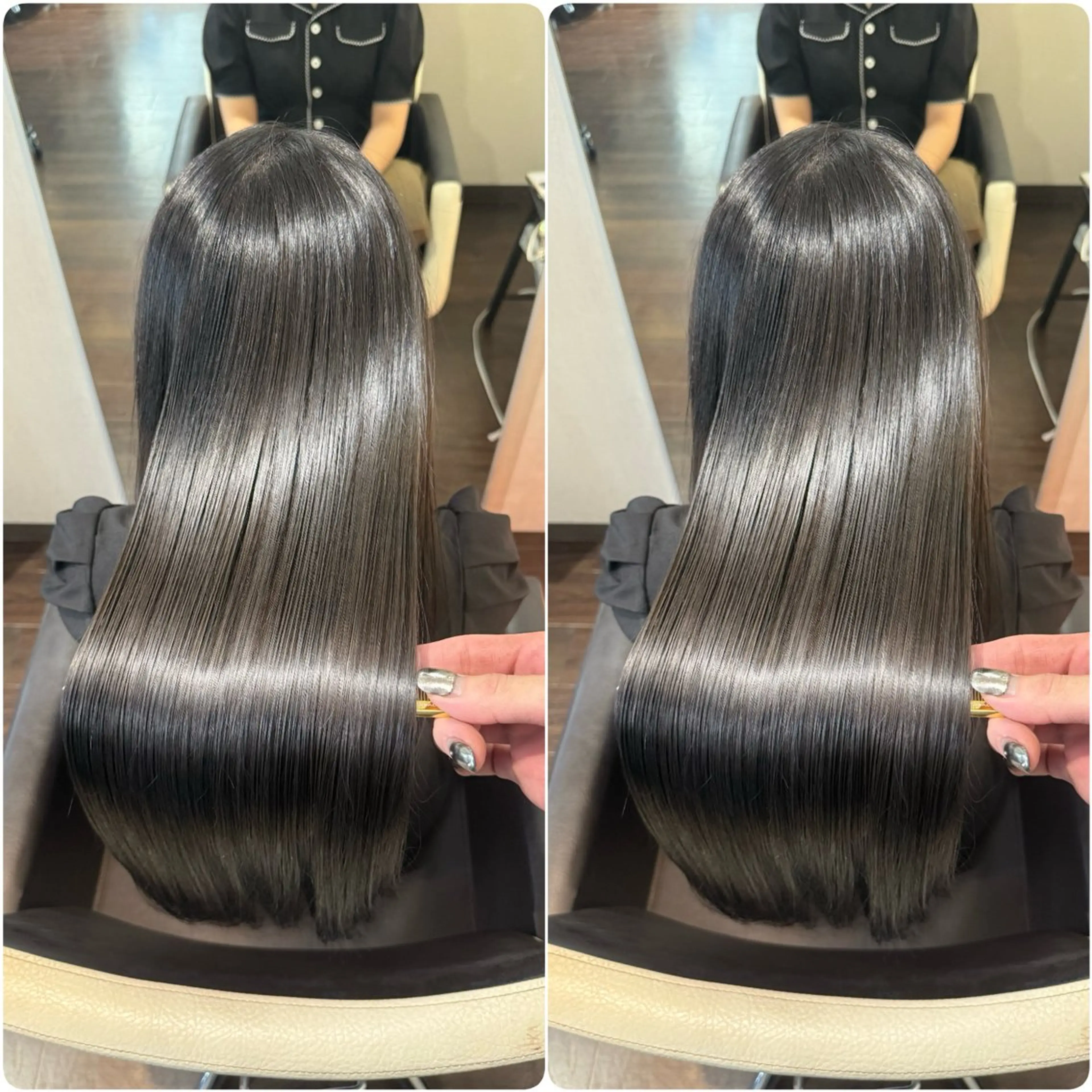 ロング カラー カット 縮毛矯正 トリートメント youres hair 東口店所属・🌸ULTOWA🌸 髪質改善/縮毛/店長のヘアスタイル