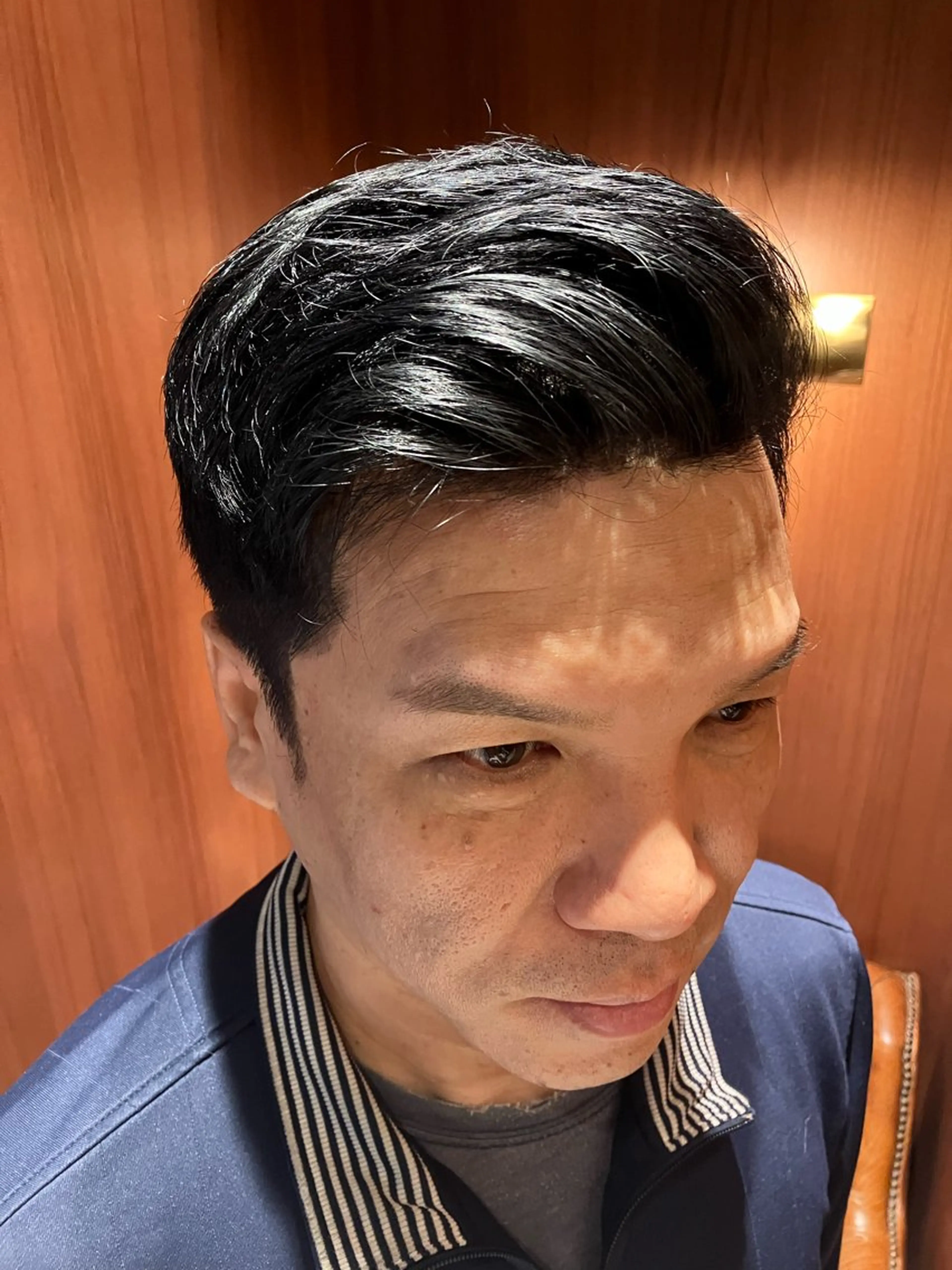 ショート カラー メンズ BroTokyo Barbershop 有楽町店所属・SAKI SAKIのヘアスタイル