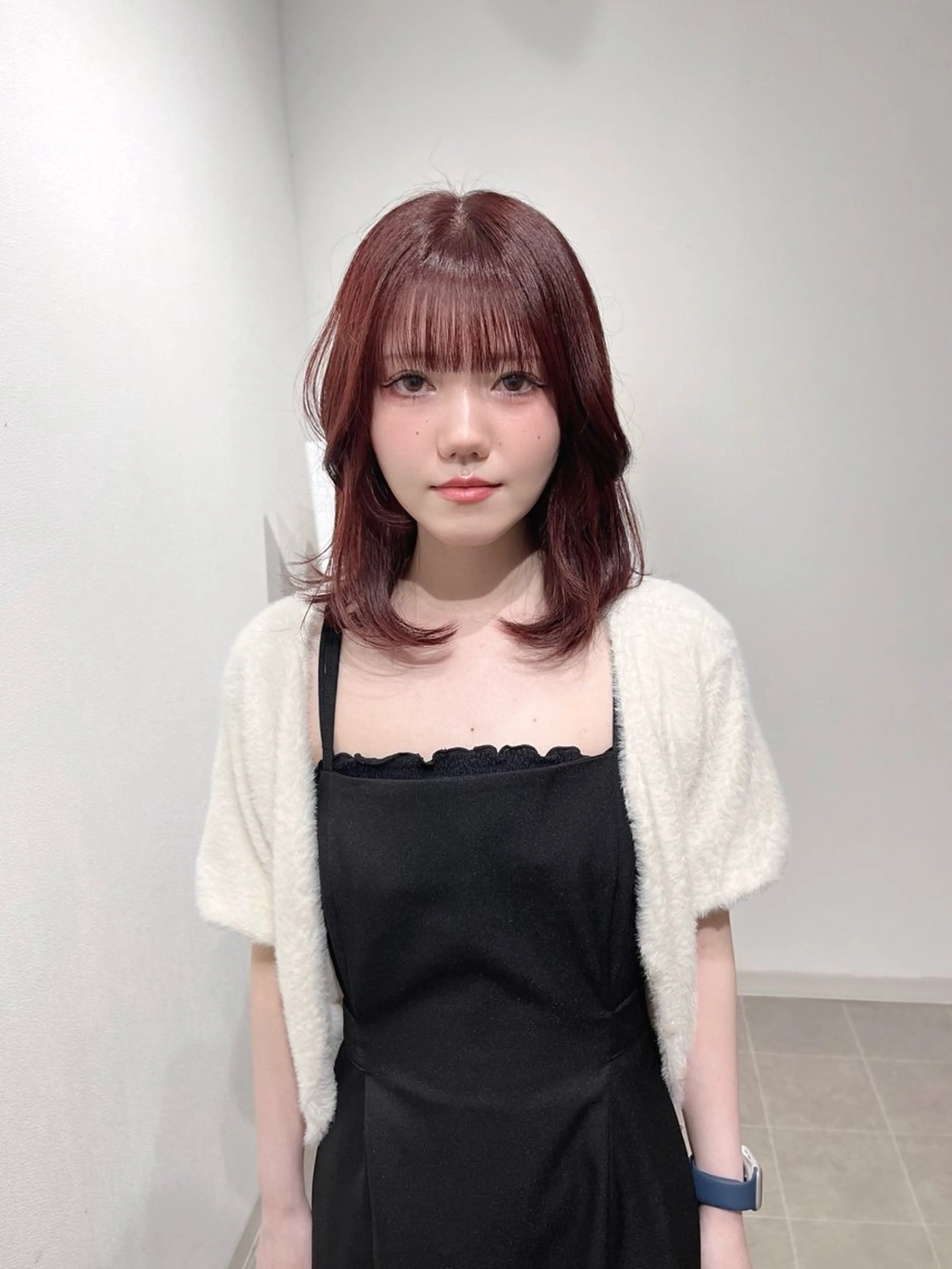 カラー ブリーチ ブリーチなしカラー レッドカラー ヘアカラー トリートメント 韓国ヘア🇰🇷 RYOTAのヘアスタイル
