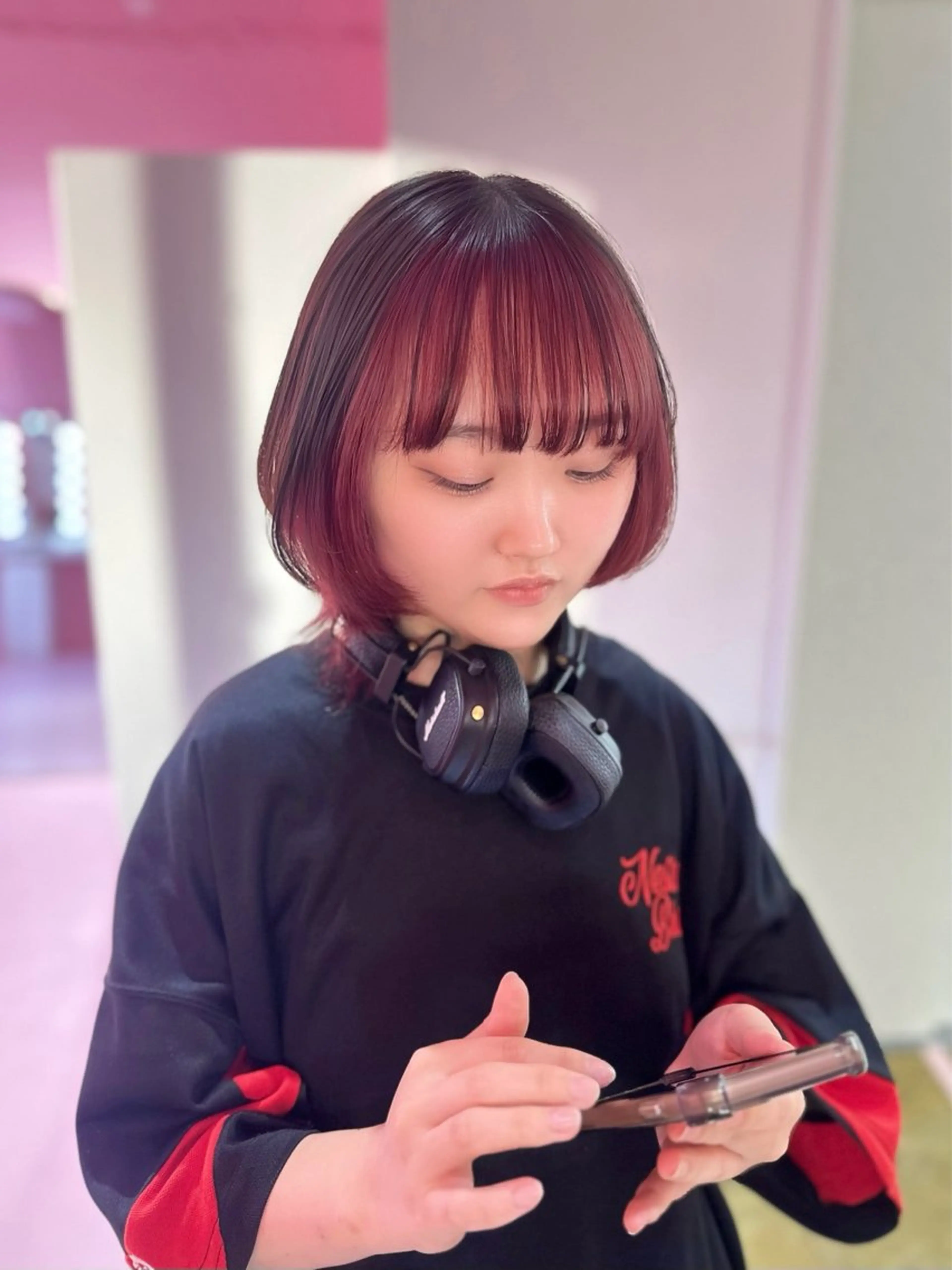 カラー ブリーチカラー 特化/MAHIROのヘアスタイル