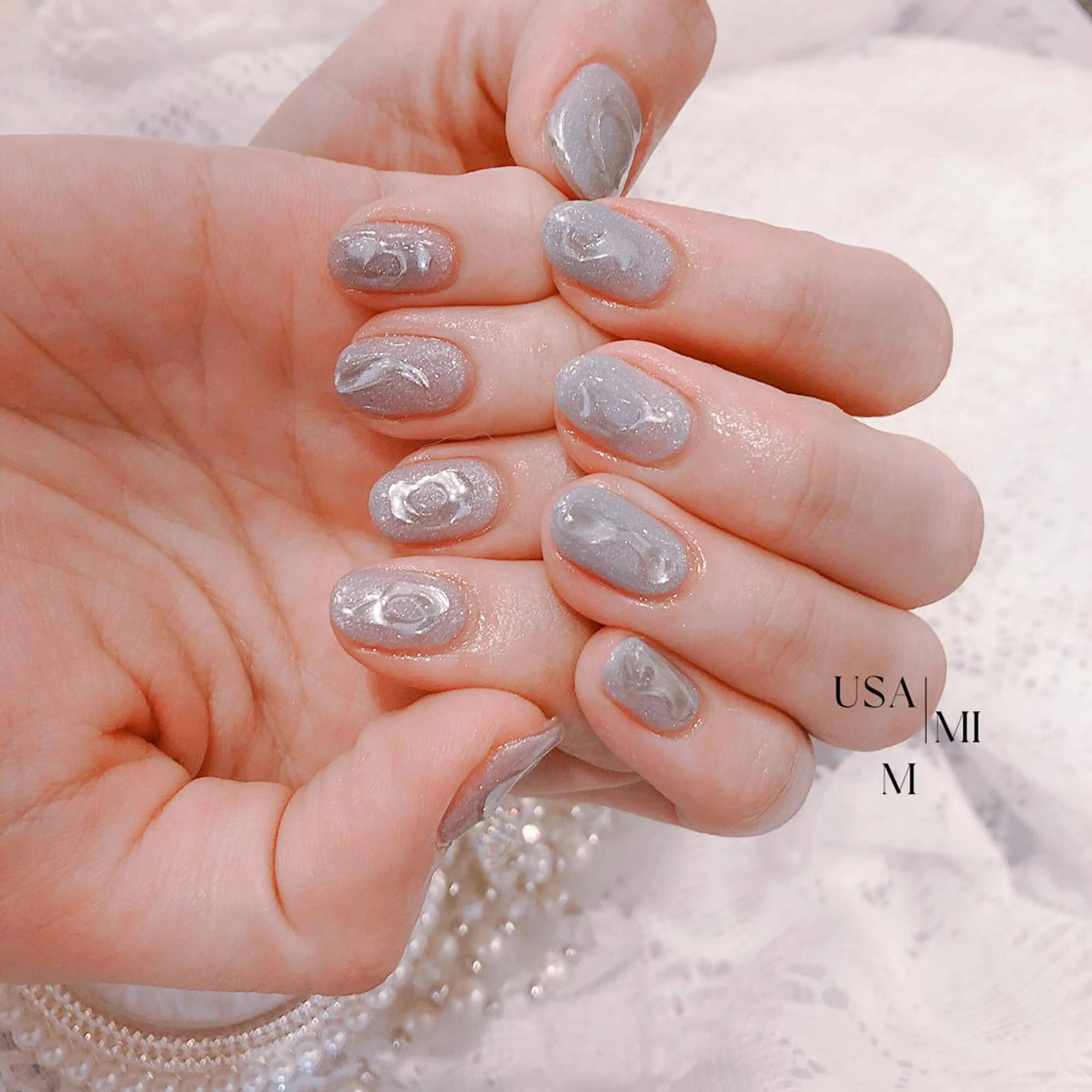 ネイル 💕🐰うさみみ🐰 💕のネイルデザイン