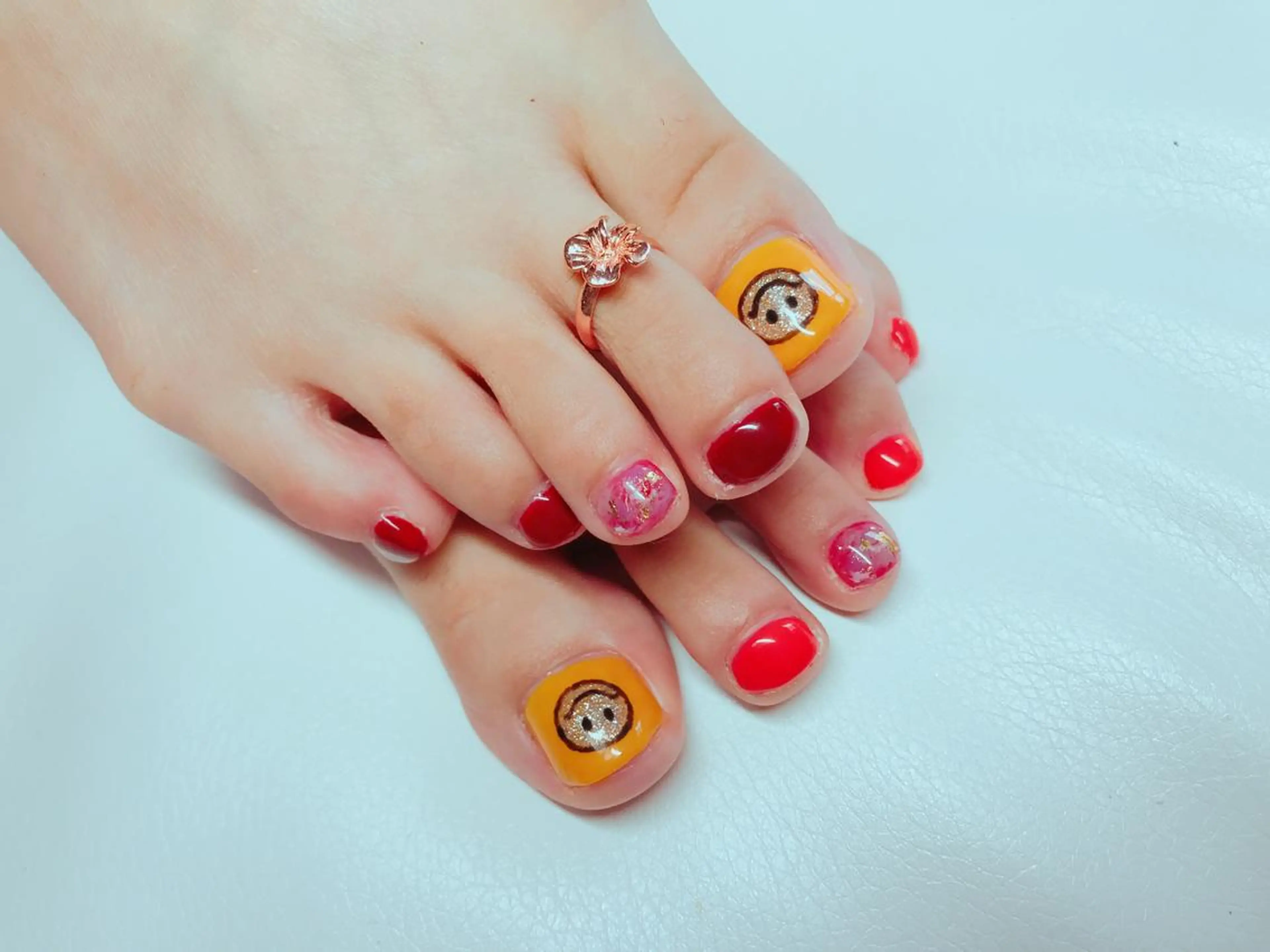 ネイル フットネイル 【カメレオン】 上村 祥子のヘアスタイル