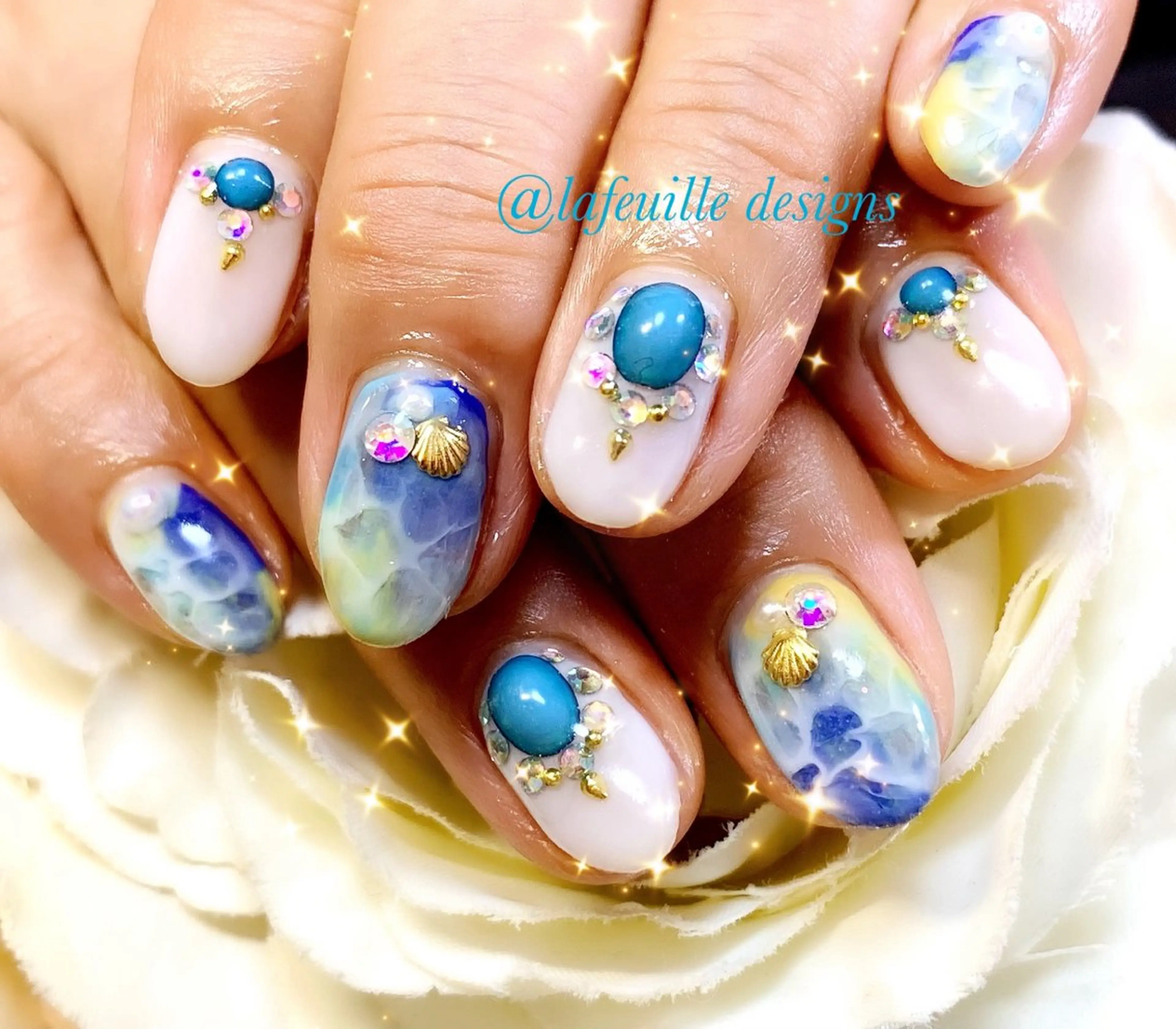 ネイル サロンドラフィーユ LAFEUILLEのネイルデザイン