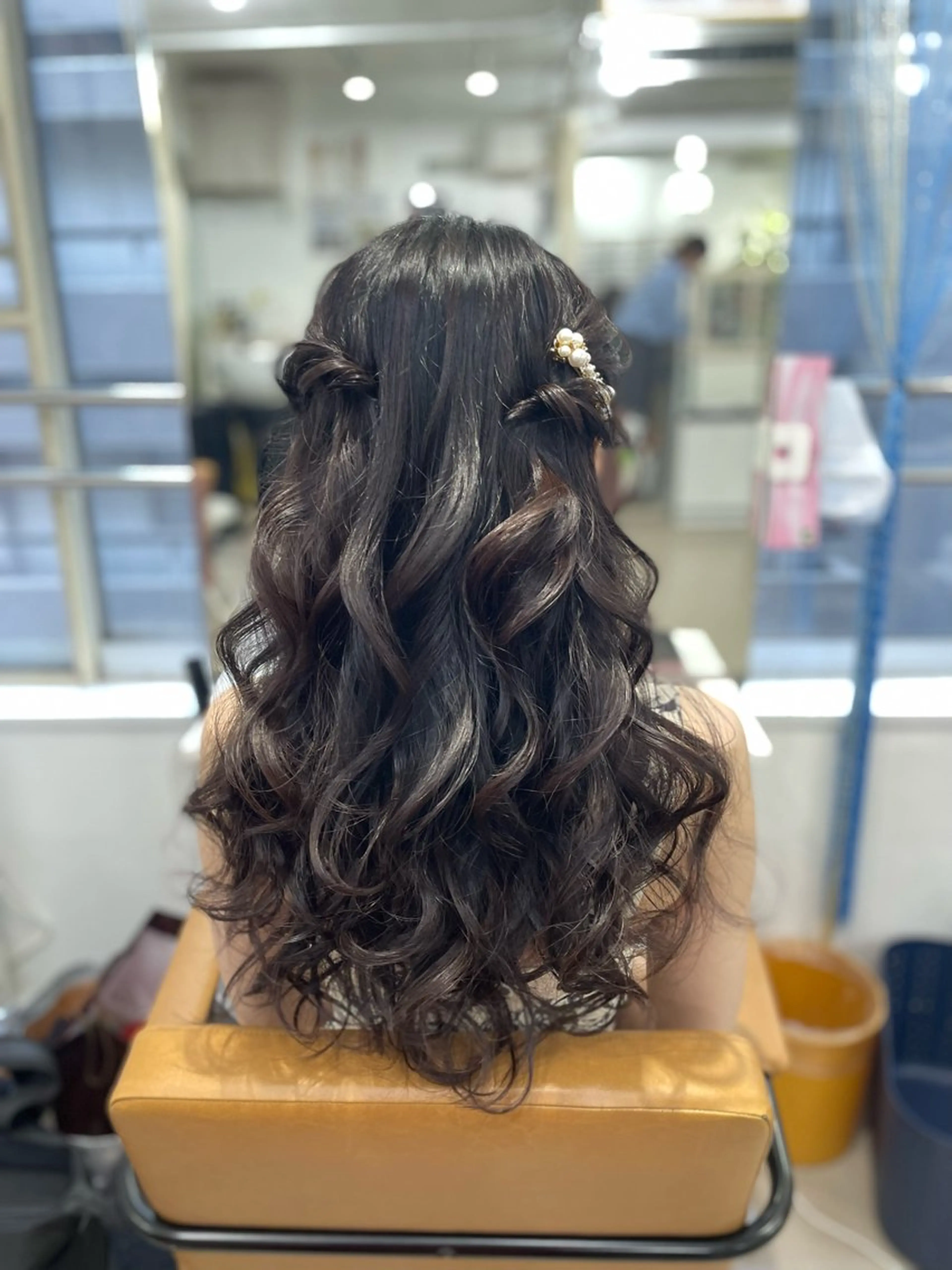ヘアアレンジ ヘアセット 佐野 優美子のヘアスタイル