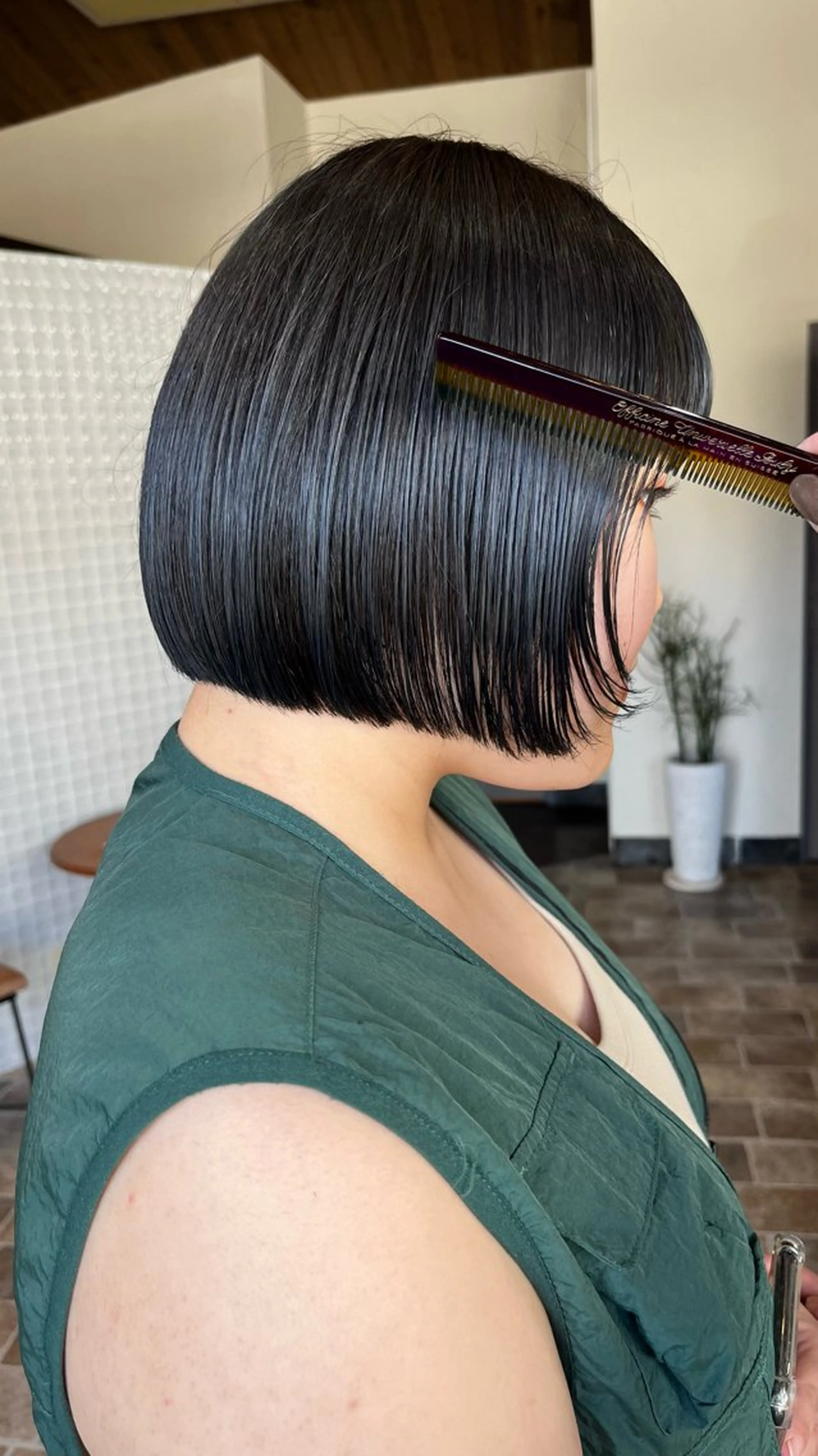 ショート ボブ 中村 友香のヘアスタイル