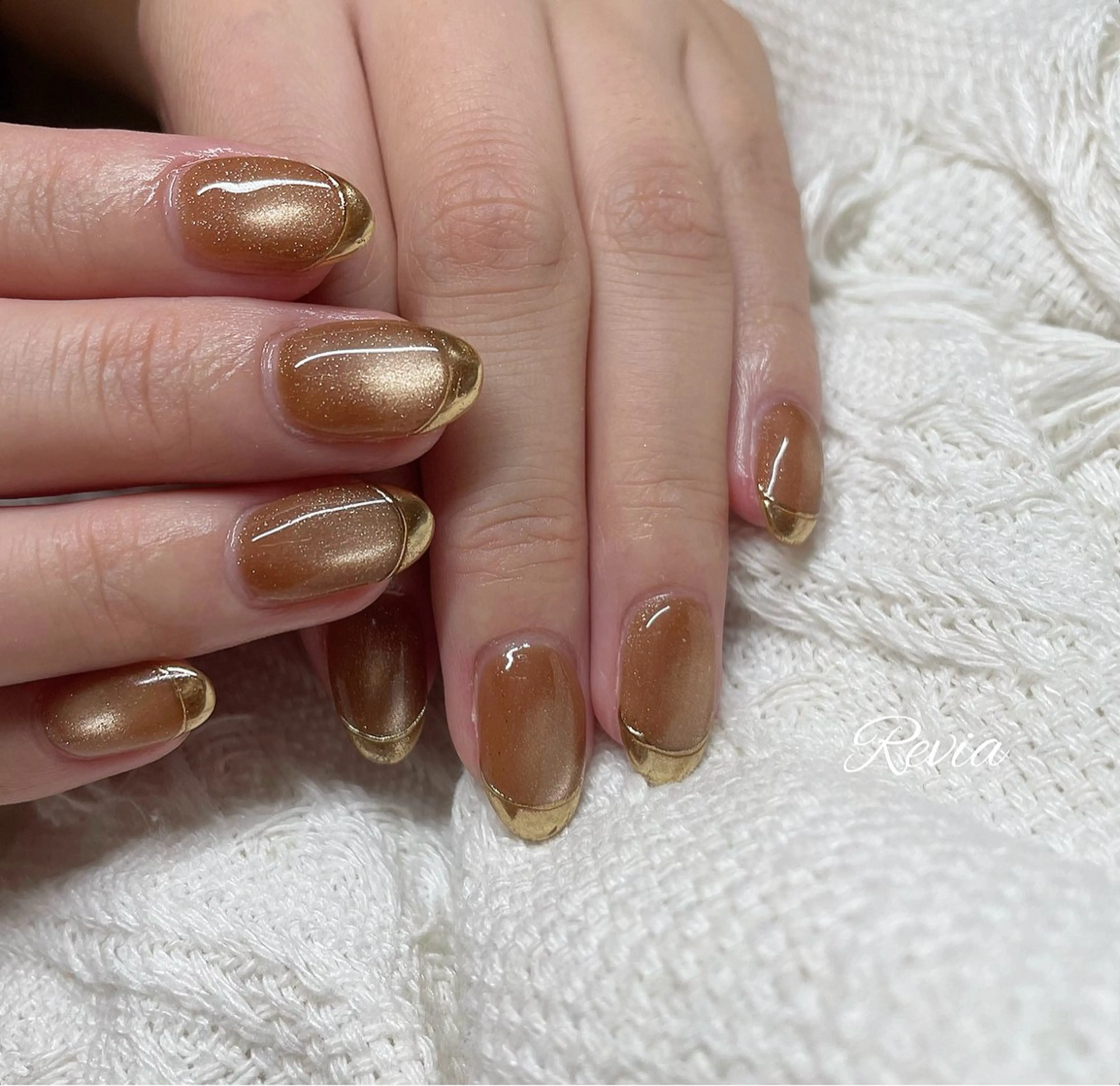 ネイル ハンドネイル revia所属・ERI Nailistのネイルデザイン