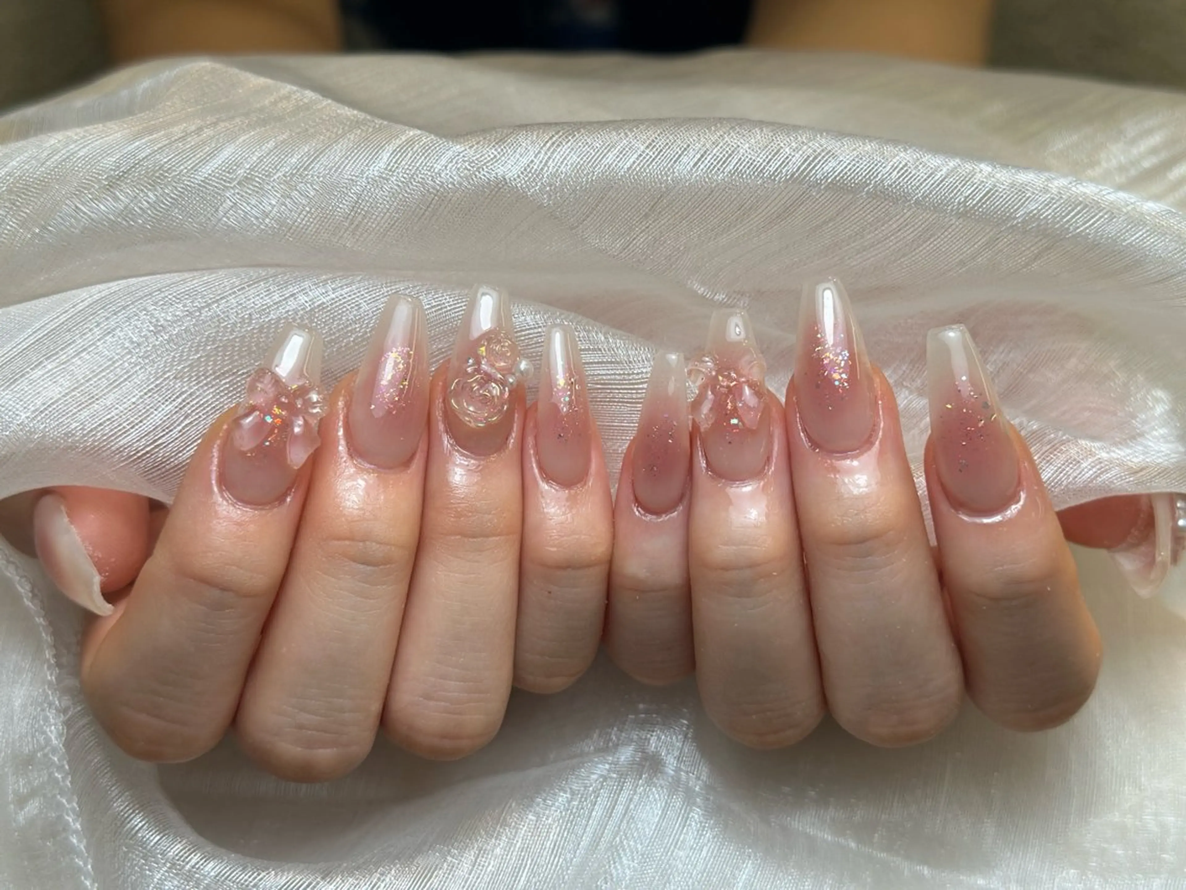 ネイル アートネイル ジェルネイル マグネットネイル ハンドネイル JennNail_ マオのネイルデザイン