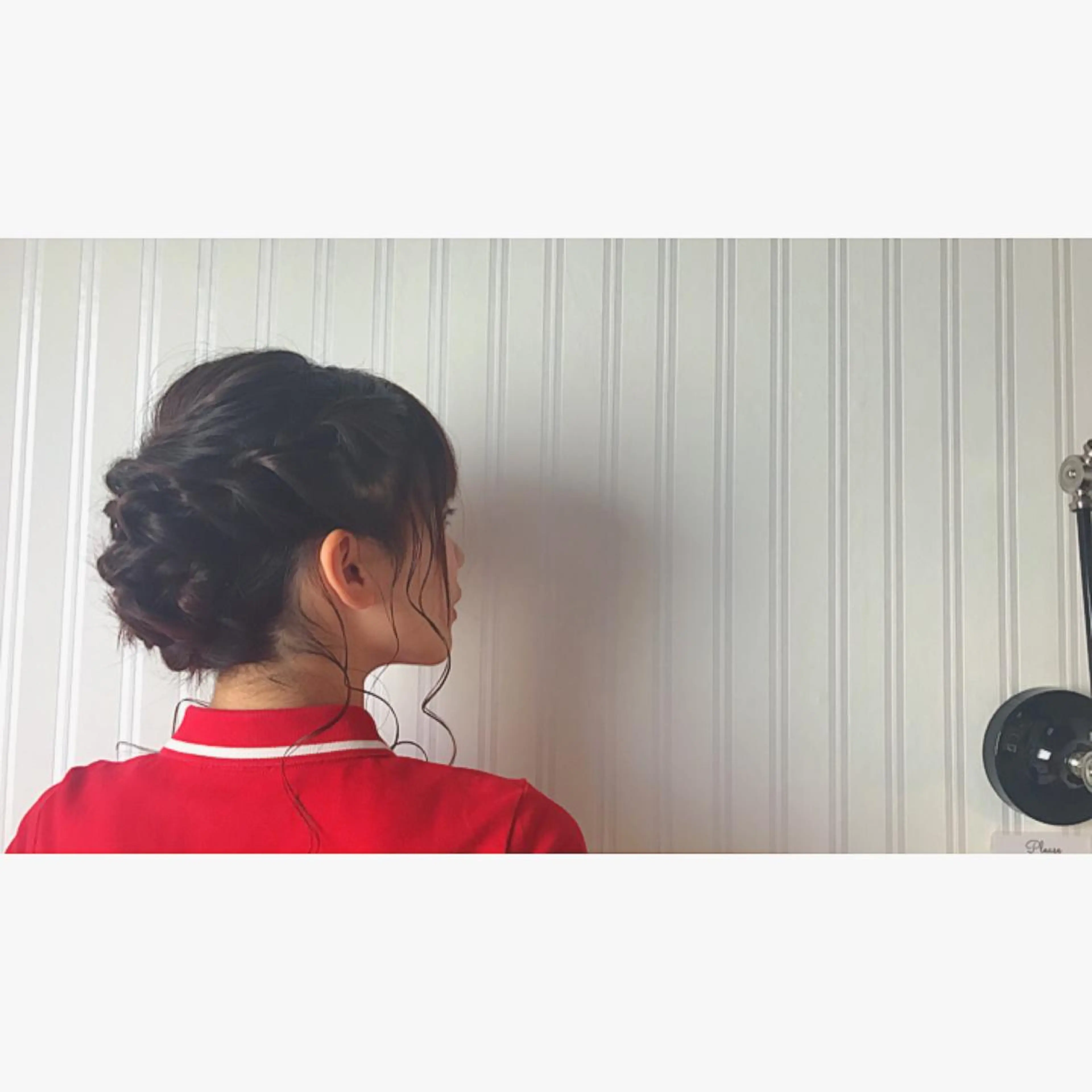 セミロング ヘアアレンジ ヘアセット シールエクステ✨️韓 国羽エクステ🪽和希のヘアスタイル