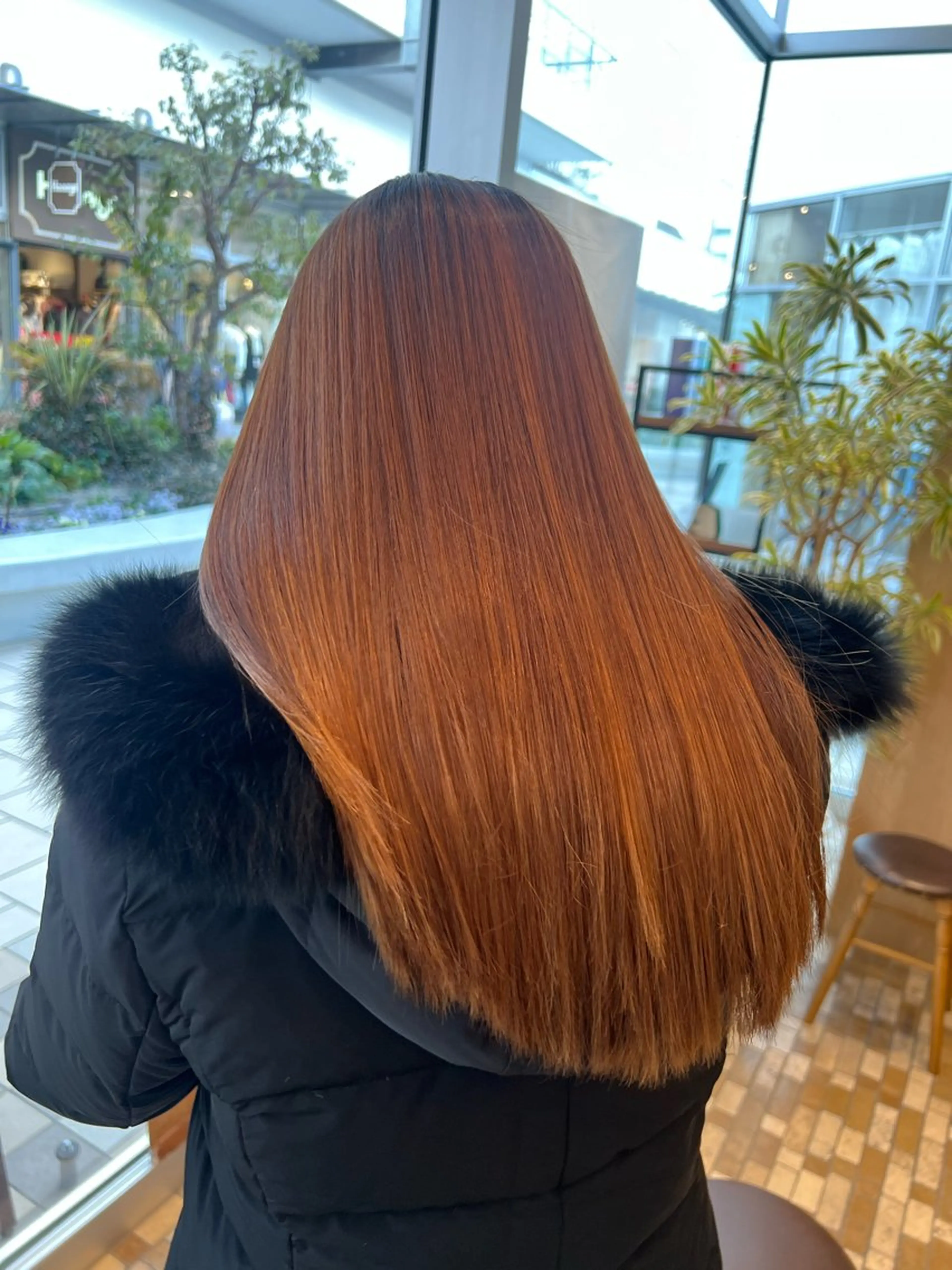 ロング パーマ 髪質改善 酸性ストレート ストレートパーマ カット 縮毛矯正 🫧Ai/ ロロネー森ノ宮💖のヘアスタイル