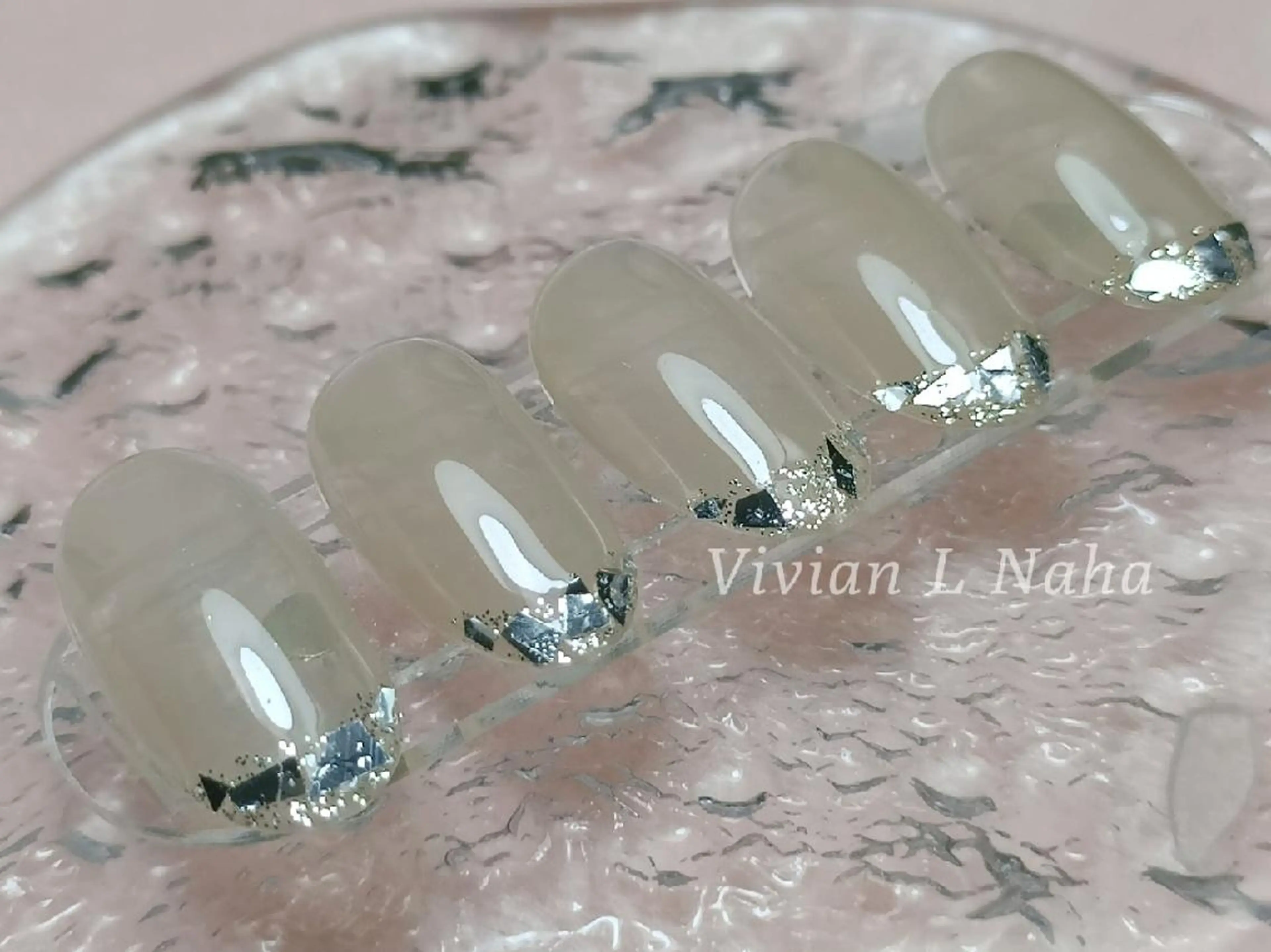 ネイル ハンドネイル Vivian L NahaCecileのネイルデザイン
