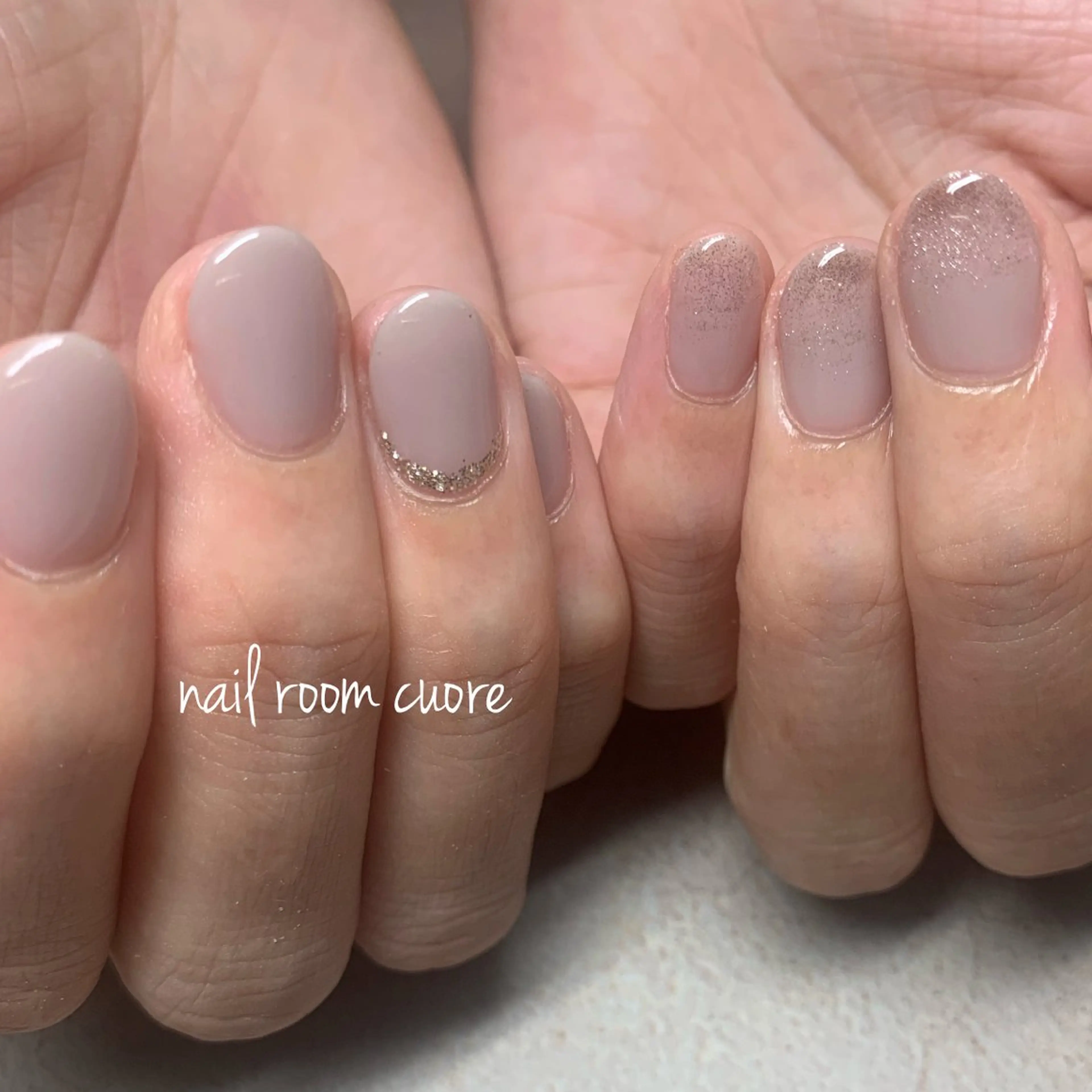 ネイル オフィスネイル ハンドネイル nail room  cuore所属・松尾 典子のネイルデザイン