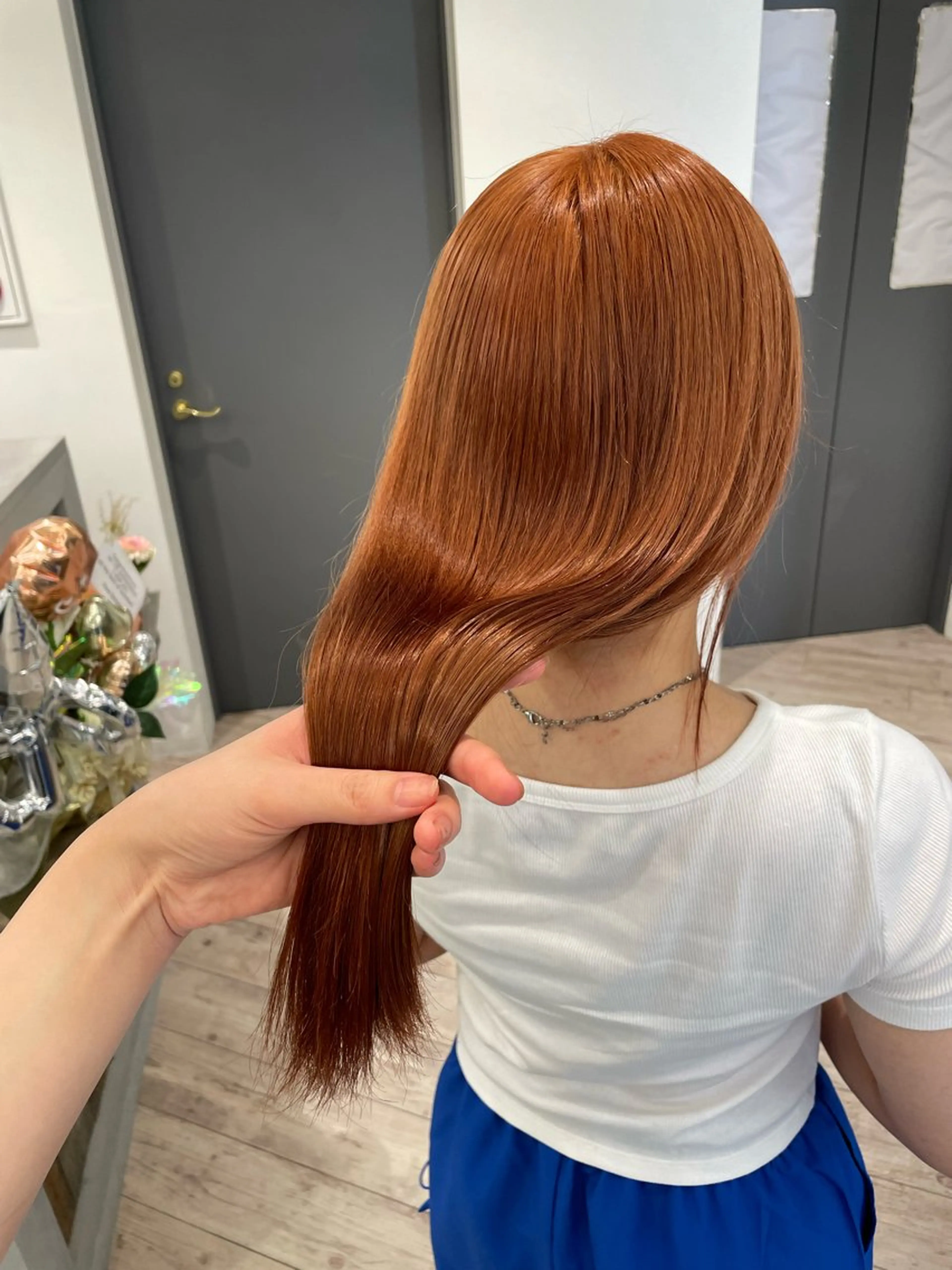 ロング ヘアカラー トリートメント ♡似合わせハイトーン ♡maiのヘアスタイル