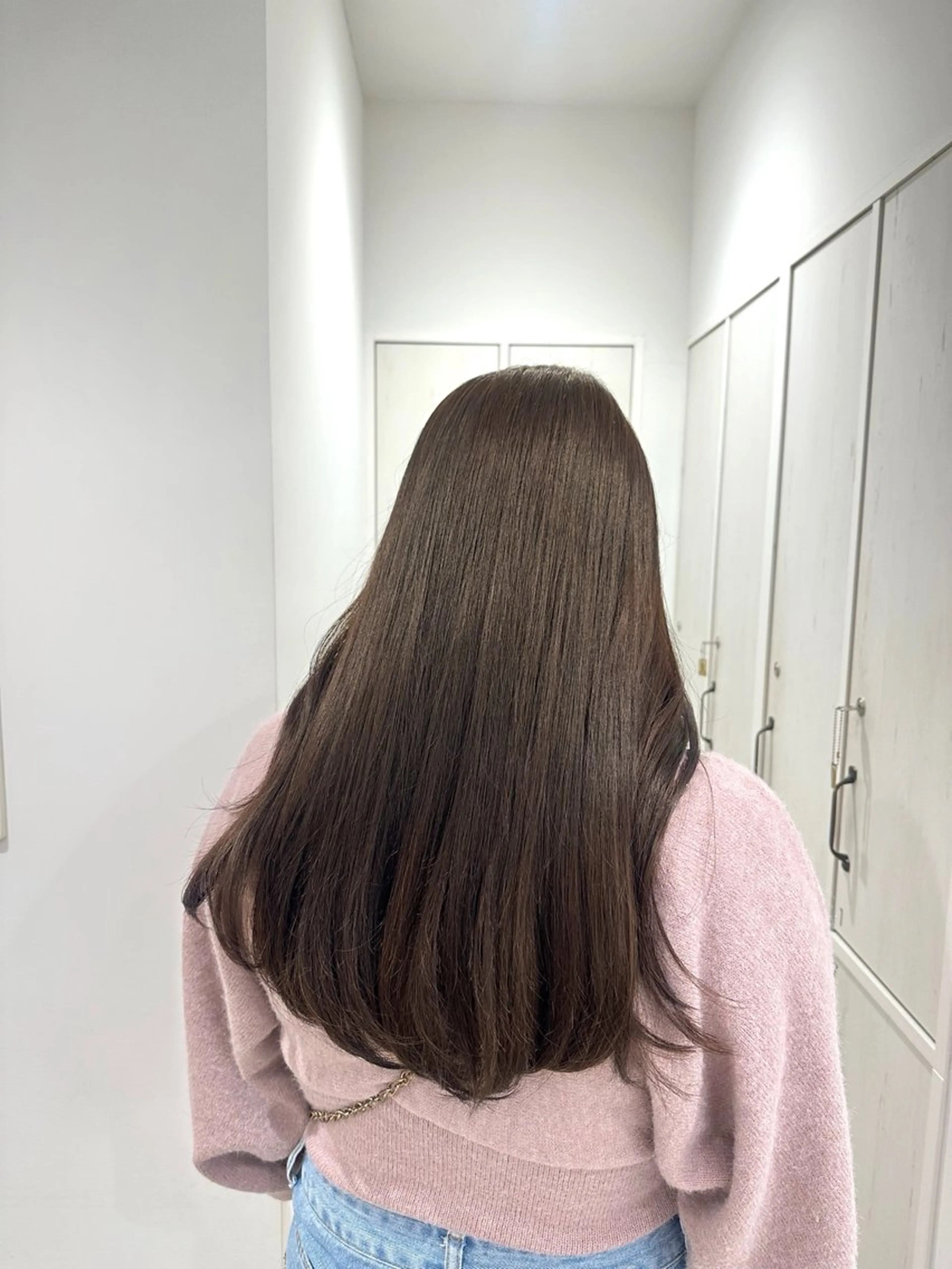 ミディアム カラー カット 縮毛矯正 トリートメント ヘッドスパ ヘアセット 🪐レイヤー/ボブ/ 艶髪/加野彩果🪐のヘアスタイル