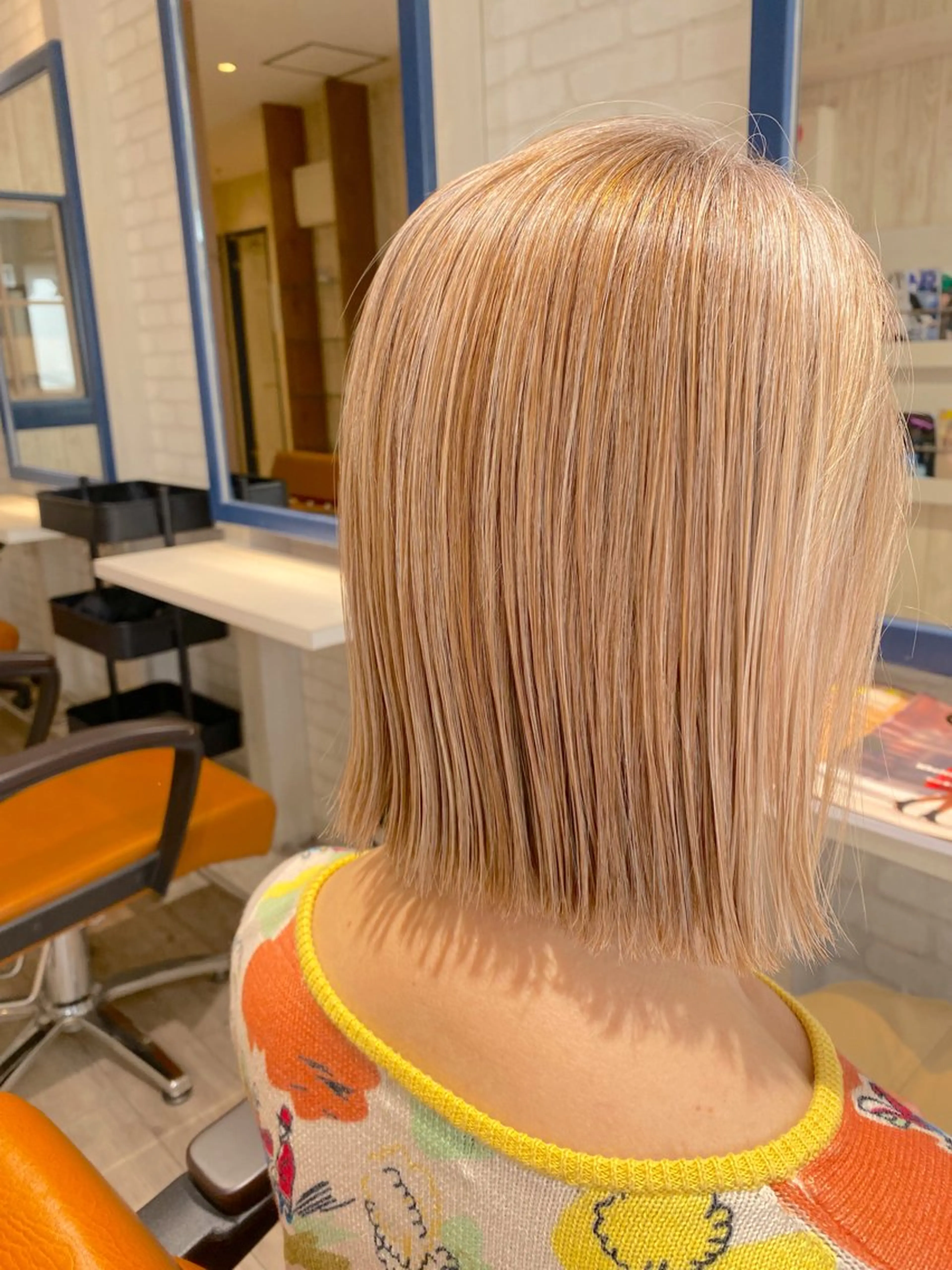 ミディアム 小島あゆ美/髪質改善 /縮毛矯正/ケラコラのヘアスタイル