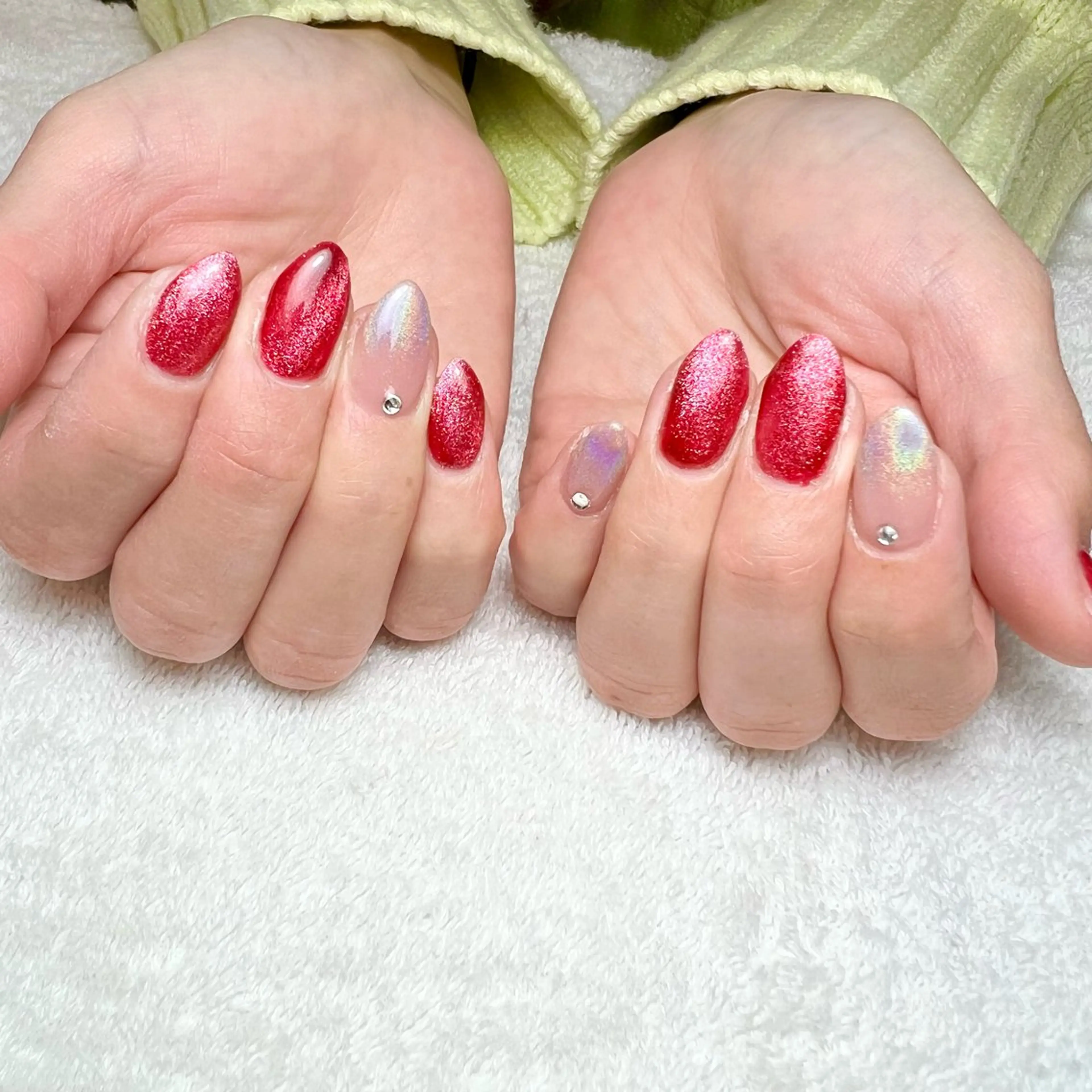 ネイル グラデーション マグネットネイル ハンドネイル COCO+所属・COCO +のエステ・リラクイメージ