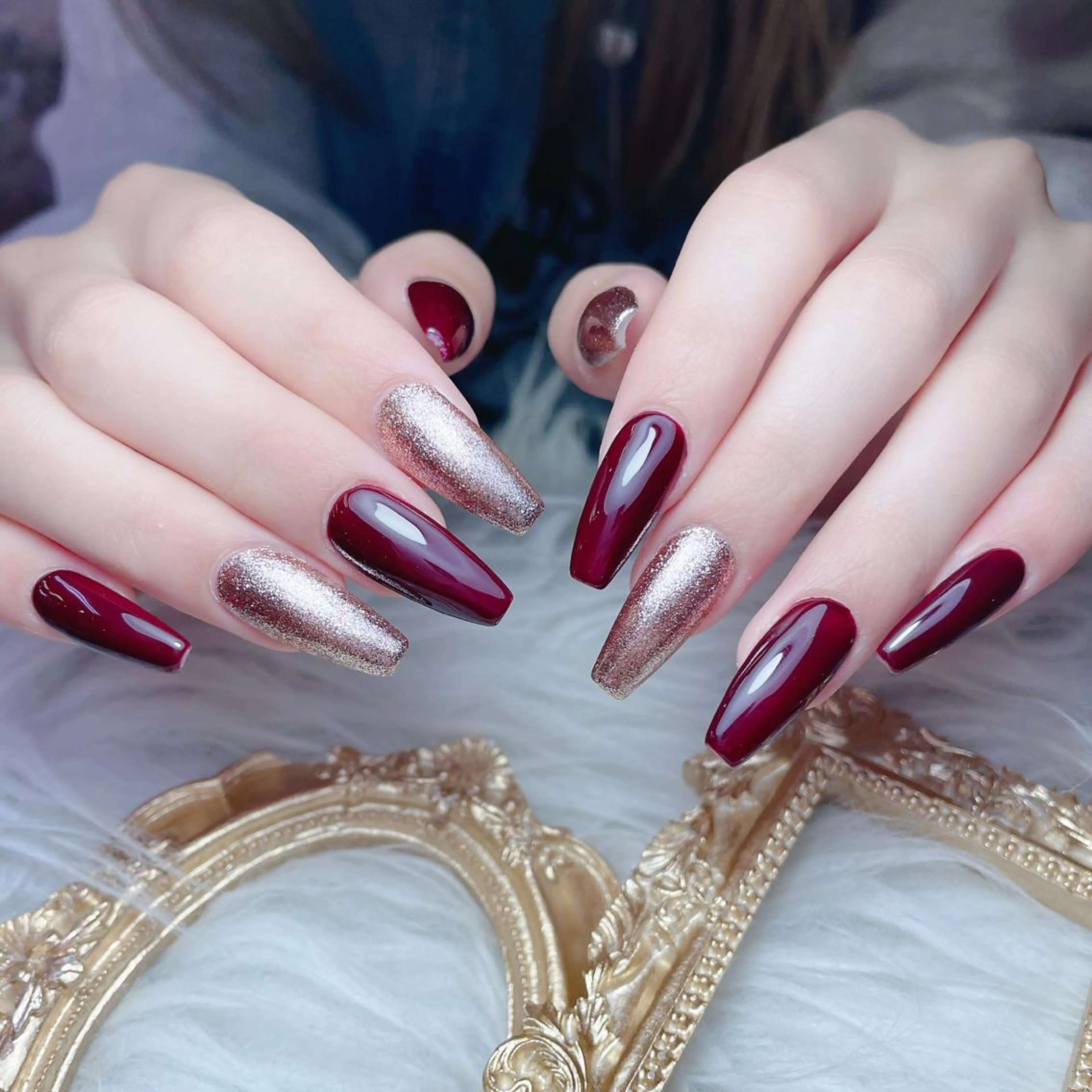 ネイル ハート 韓国ネイル スカルプネイル 夏ネイル ワンホンネイル ハンドネイル Melody Nail所属・Melody 3D/スカルプ専門店のネイルデザイン