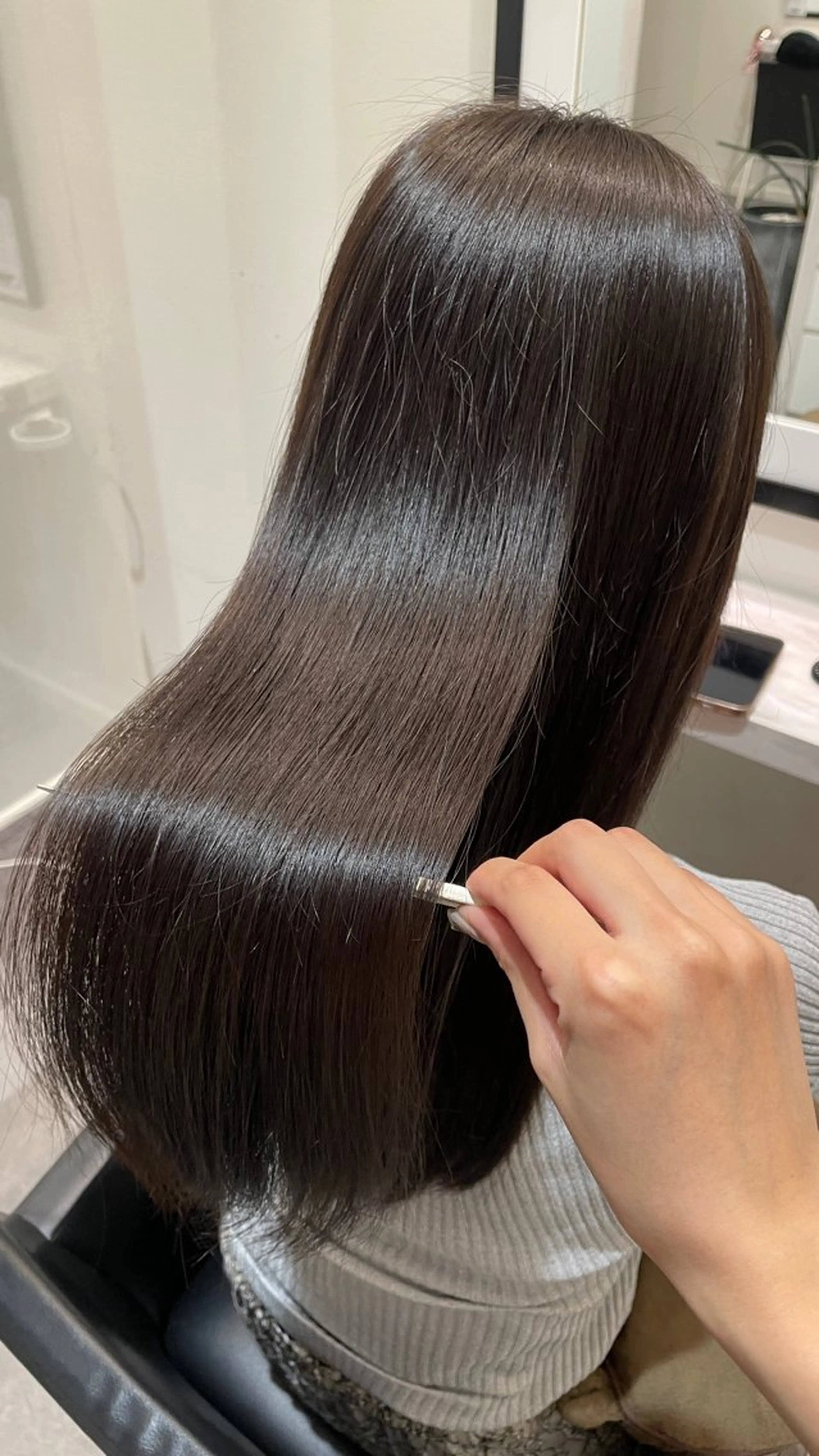 ロング ヘアカラー トリートメント K-two  NAGOYA所属・K-two名古屋 菜月のヘアスタイル