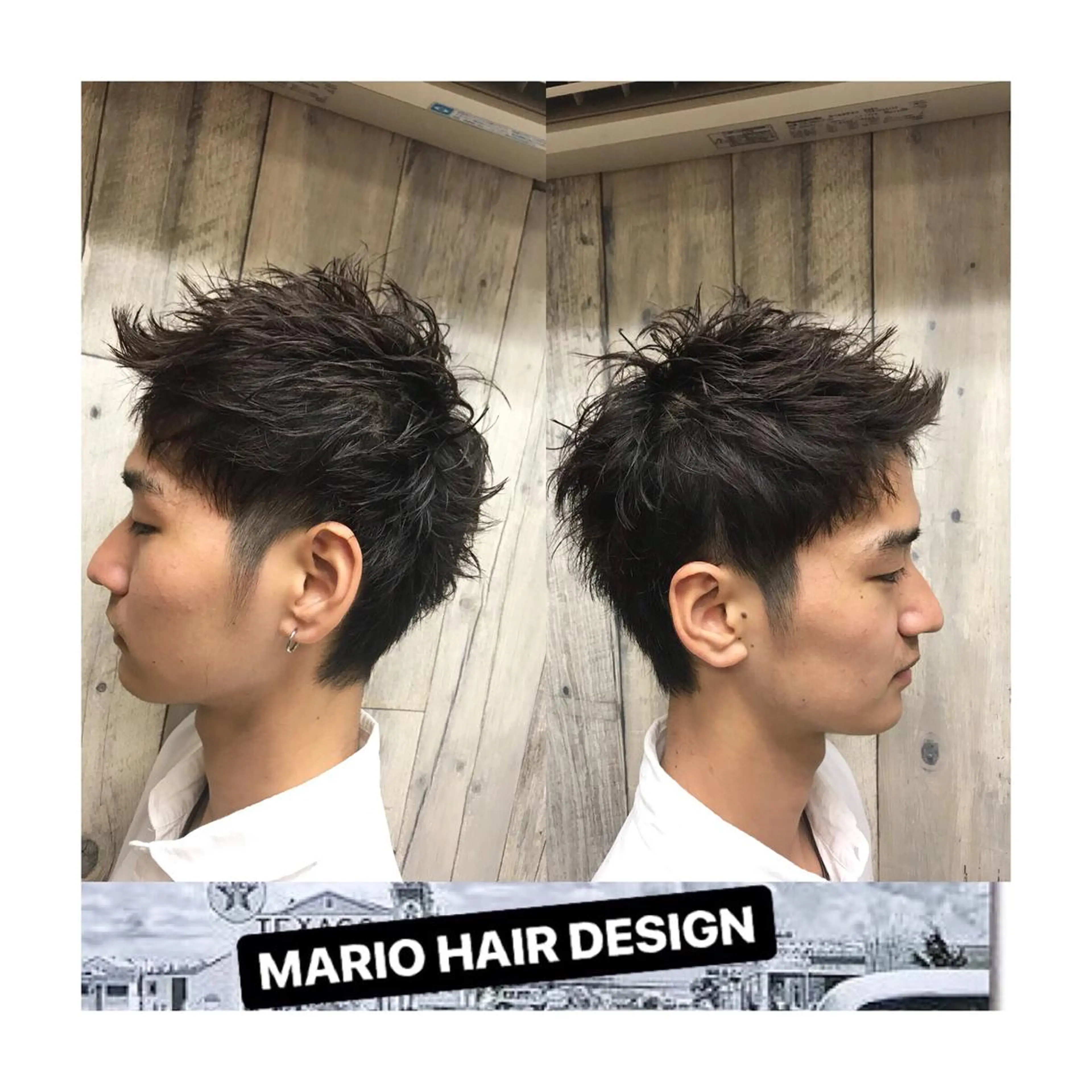 ショート カラー パーマ ヘアアレンジ メンズ キッズ Forest. -髪質改善-のヘアスタイル