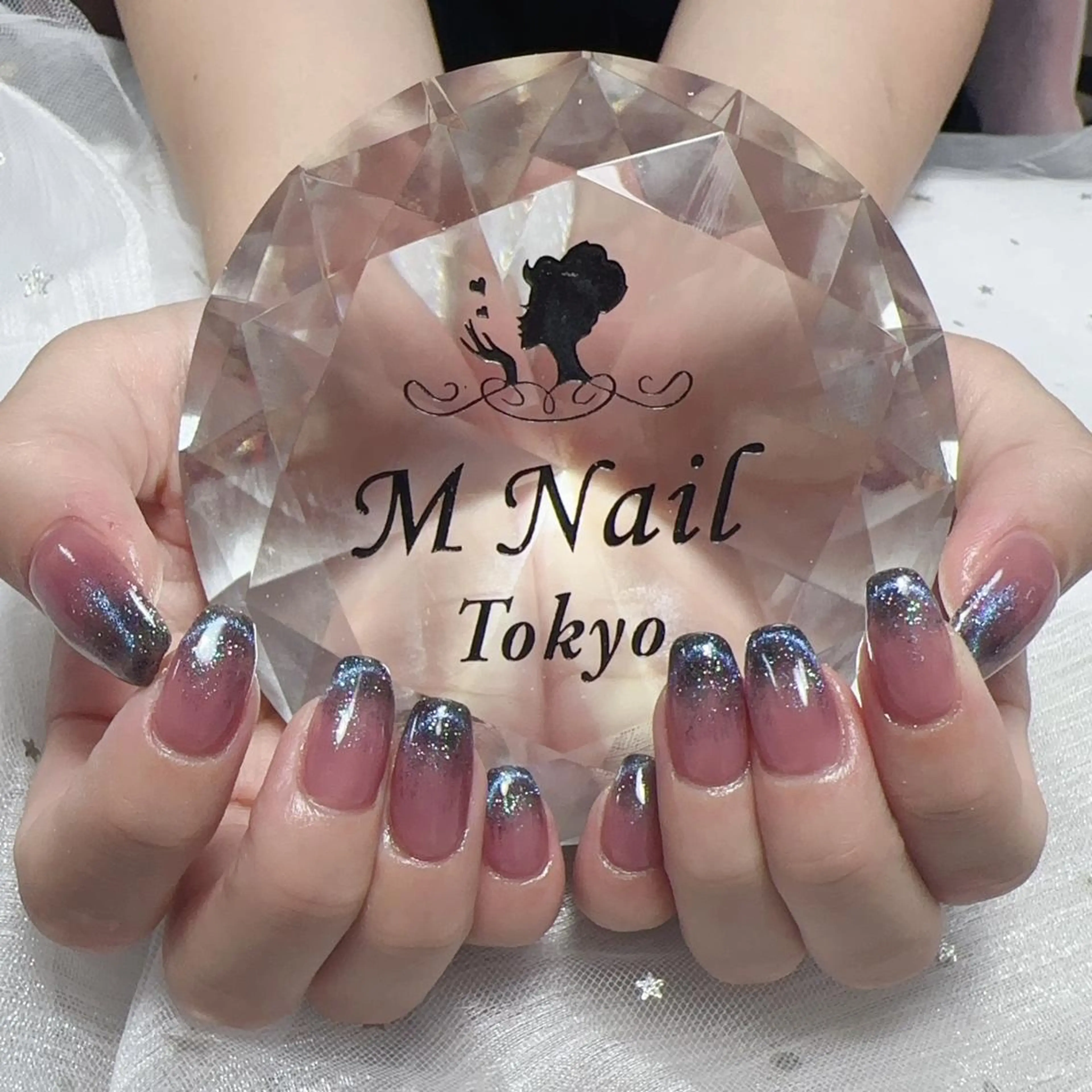 ネイル アートネイル チークネイル フラッシュネイル ハート キラキラネイル ✨M Nail✨池袋 パラジェル取扱店のネイルデザイン