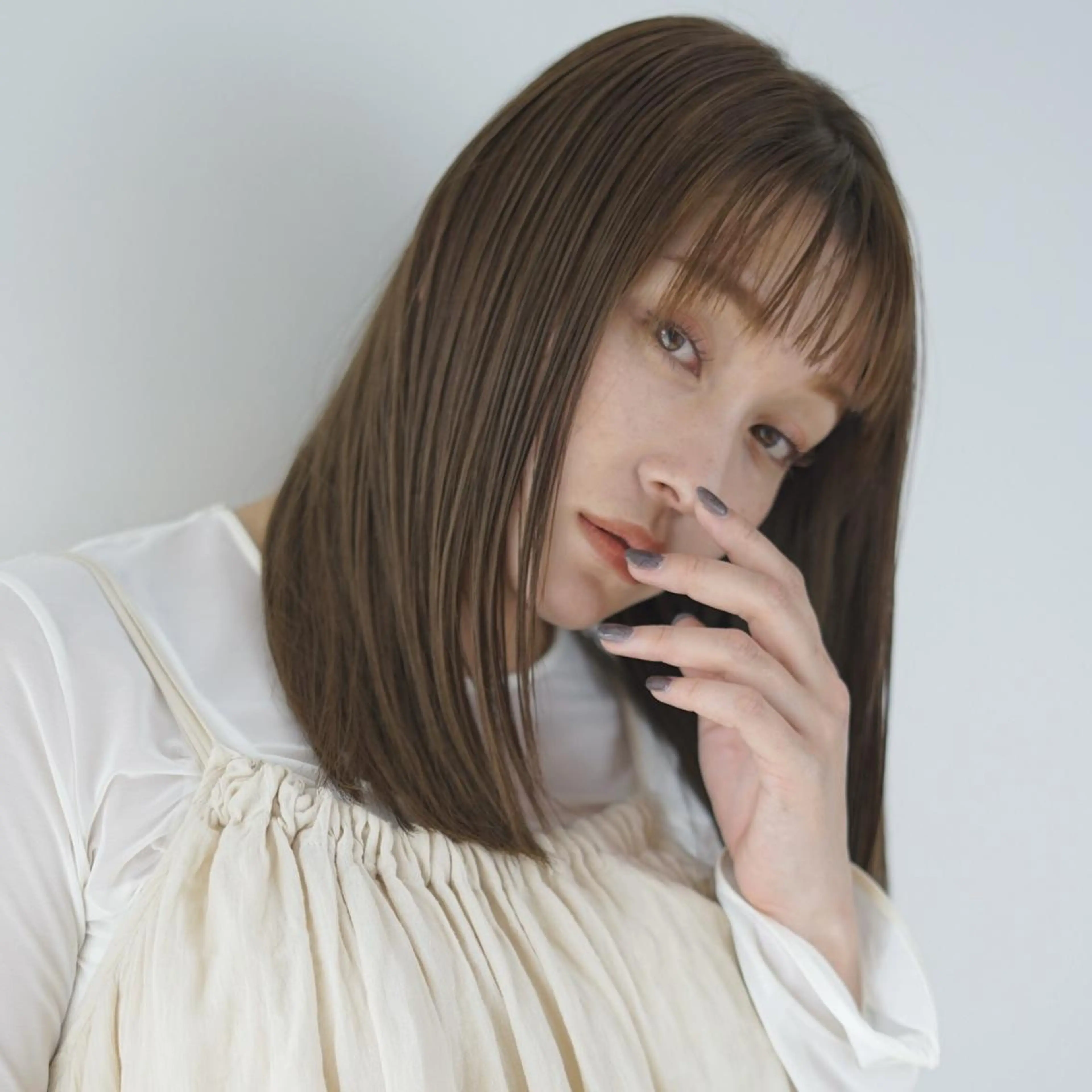 ミディアム ヘアアレンジ カラー トリートメント トリートメント 🌱カラー&トリート メント🌱SOUTAのヘアスタイル