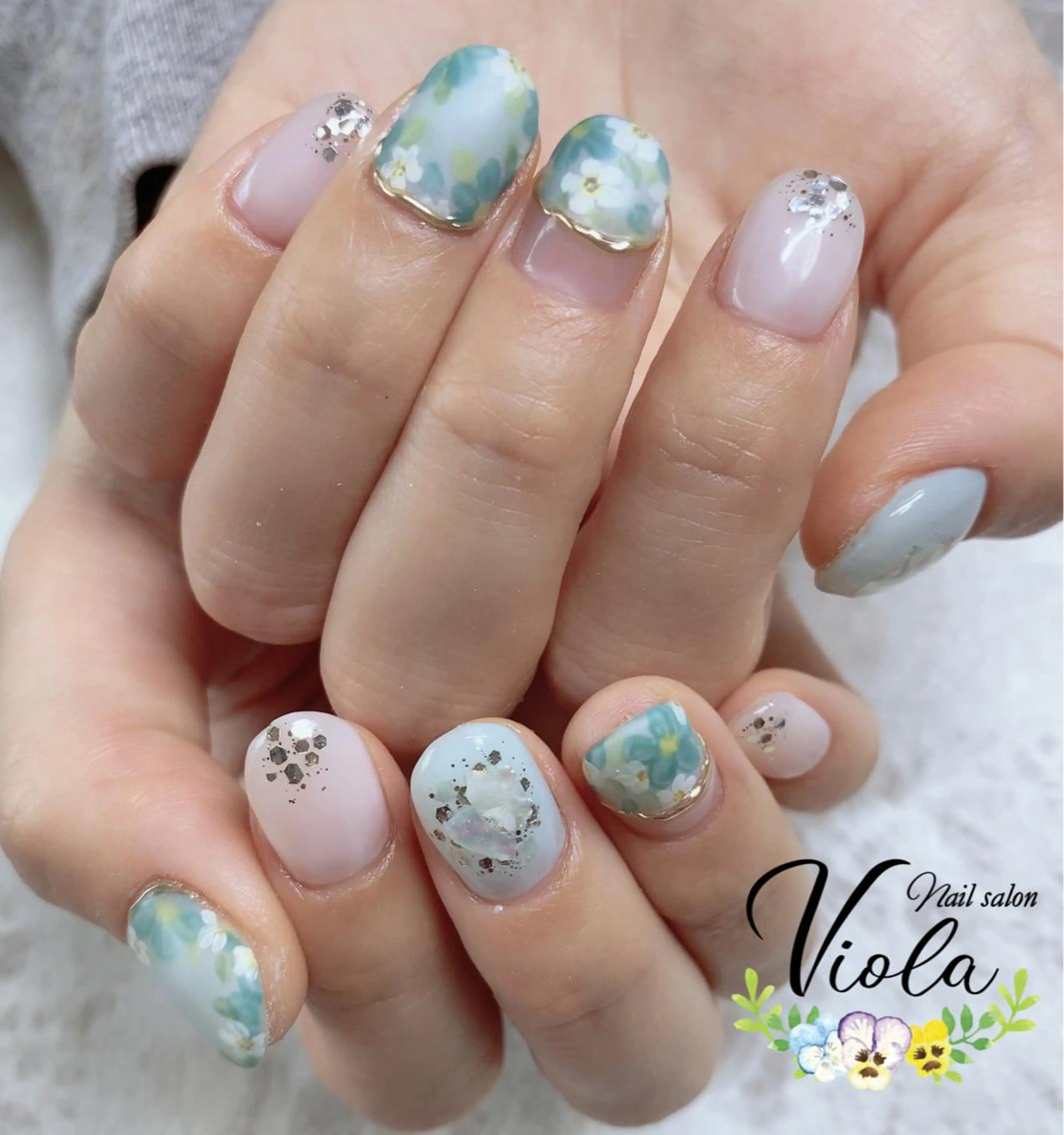ネイル ハンドネイル Nailsalon Viola所属・ネイルサロン Violaのネイルデザイン